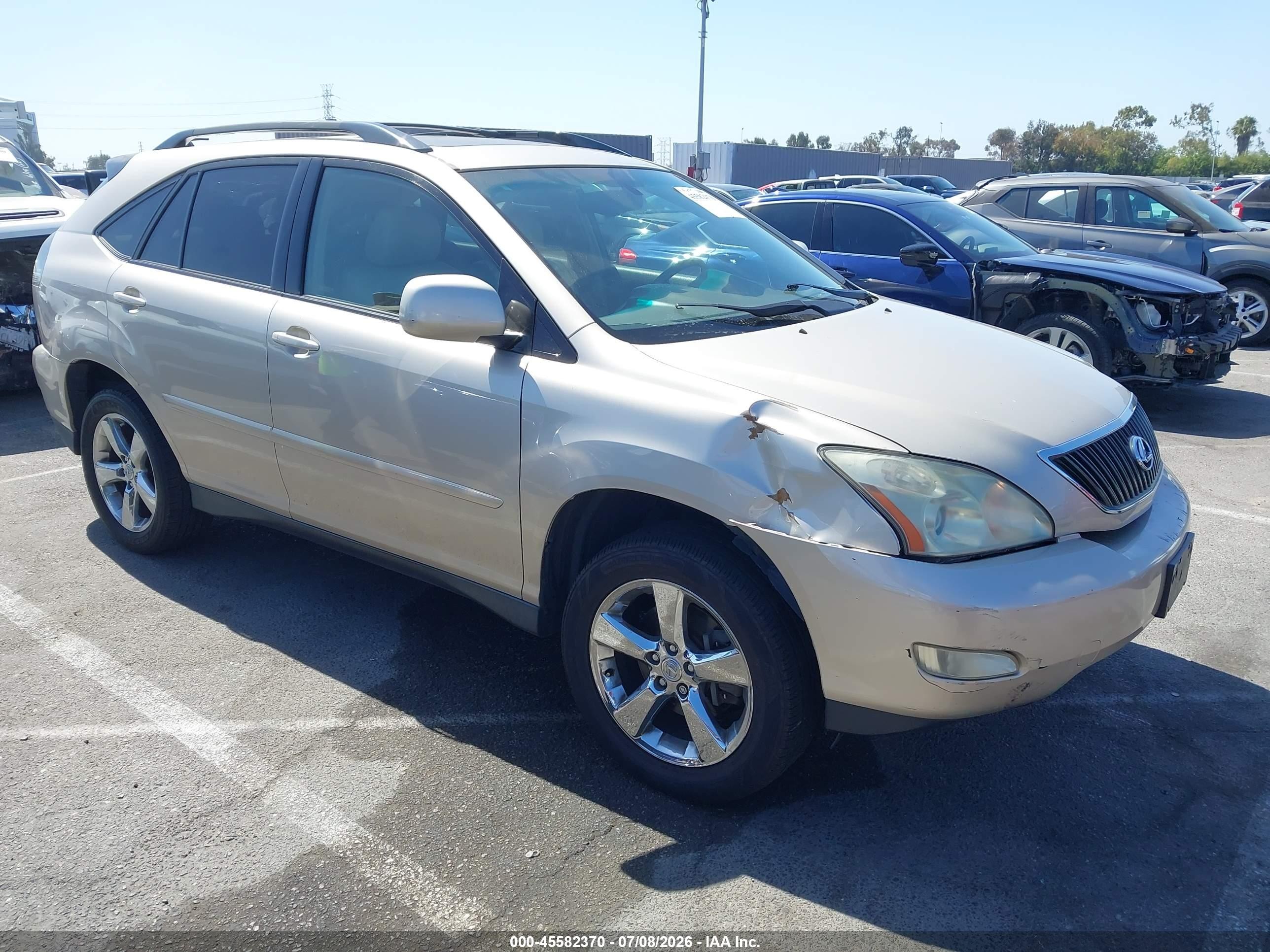 2004 Lexus Rx 330   Gold vin: JTJGA31U940038151