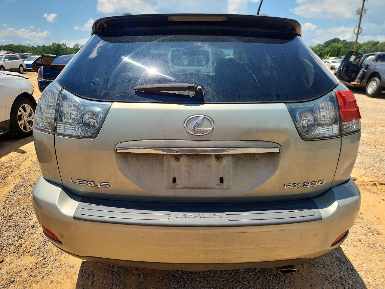 2005 Lexus Rx 330 Silver vin: JTJGA31U950044985