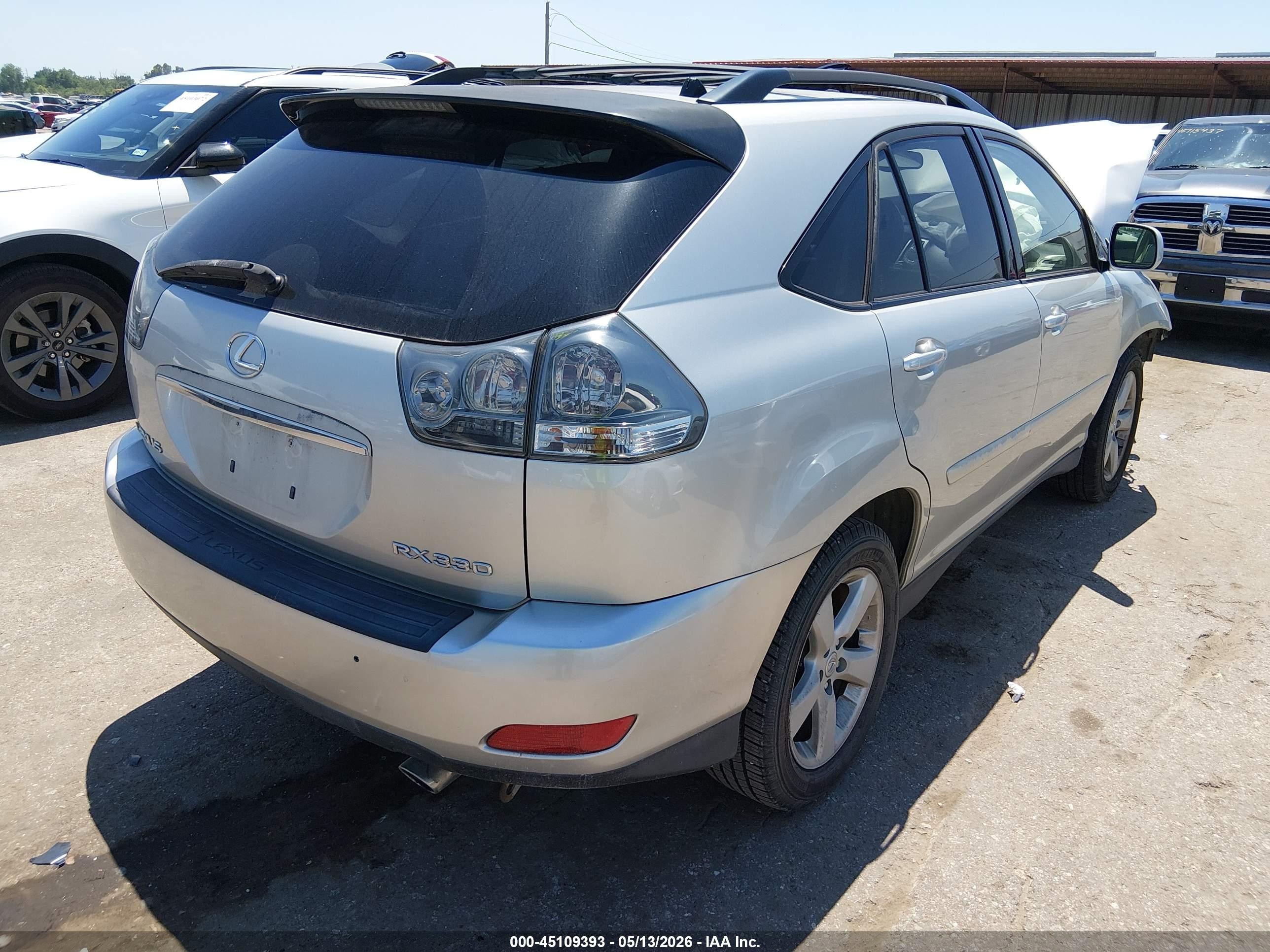2004 Lexus Rx 330 Серебряный vin: JTJGA31UX40004056