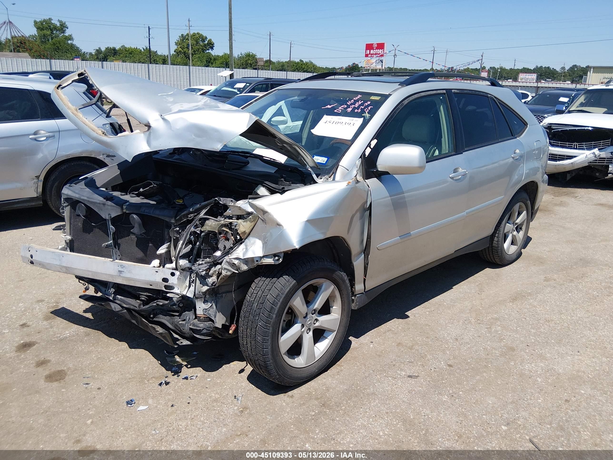 2004 Lexus Rx 330 Серебряный vin: JTJGA31UX40004056