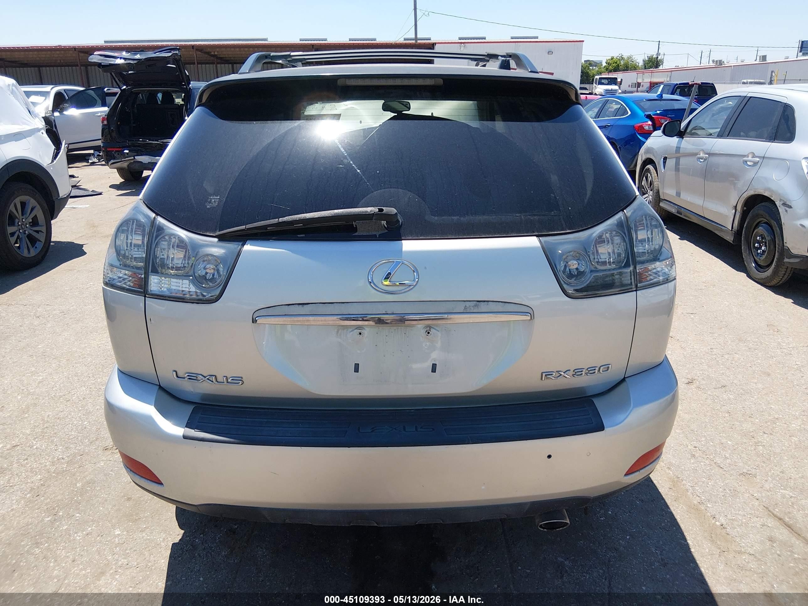2004 Lexus Rx 330 Серебряный vin: JTJGA31UX40004056