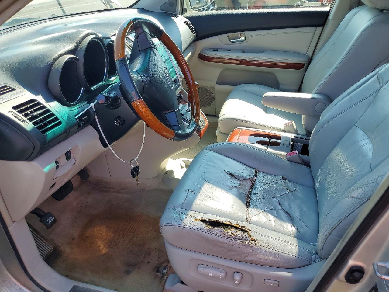 2004 Lexus Rx 330 Silver vin: JTJGA31UX40004476