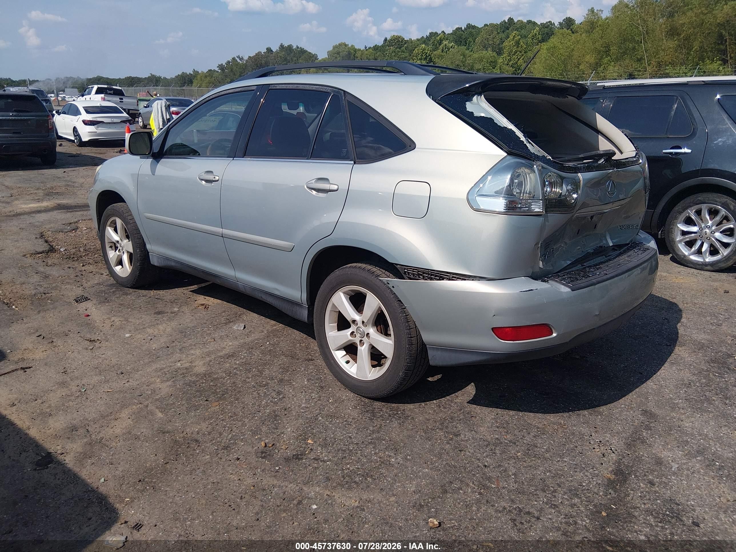 2004 Lexus Rx 330   Silver vin: JTJGA31UX40020208