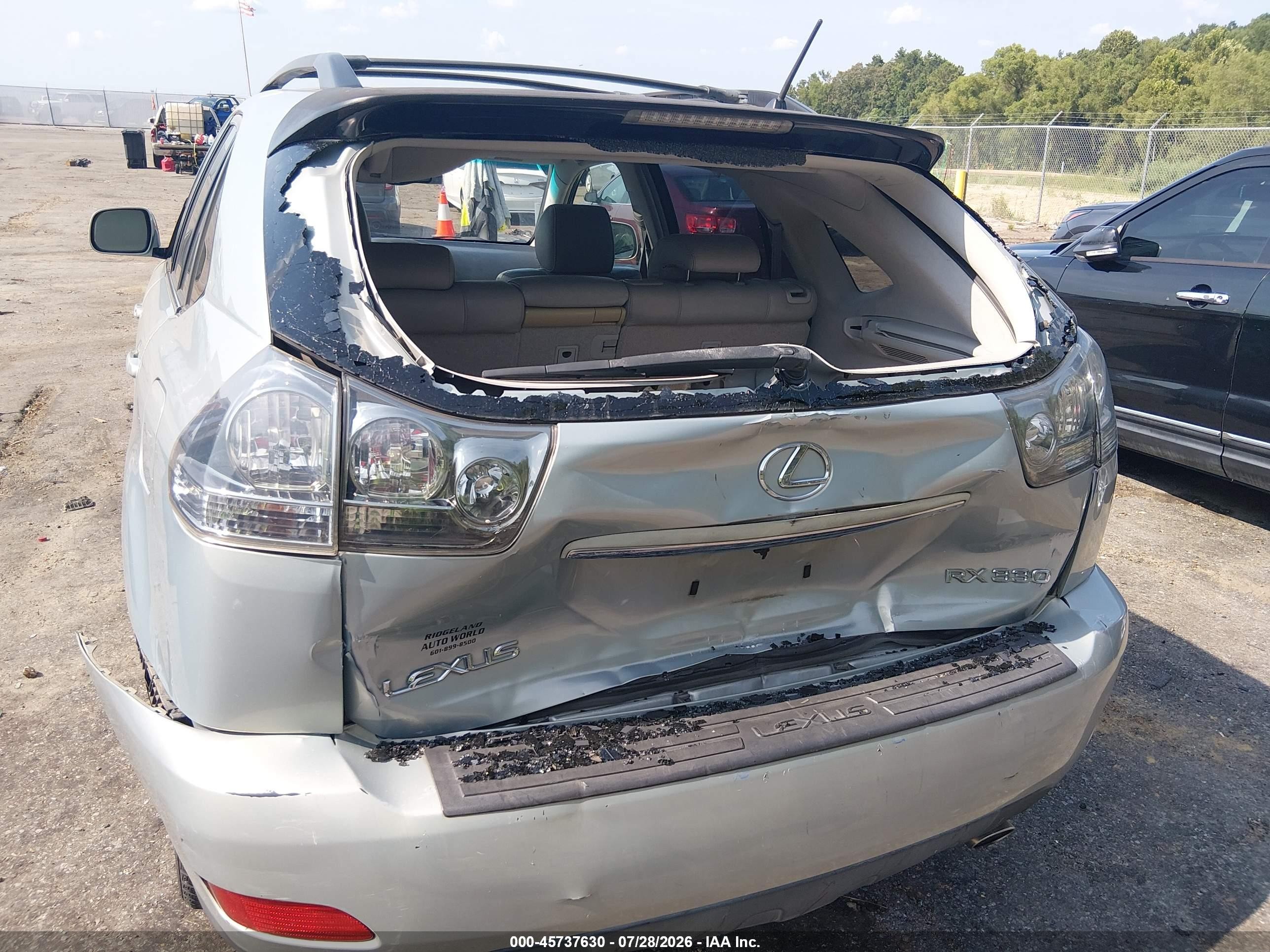 2004 Lexus Rx 330   Silver vin: JTJGA31UX40020208