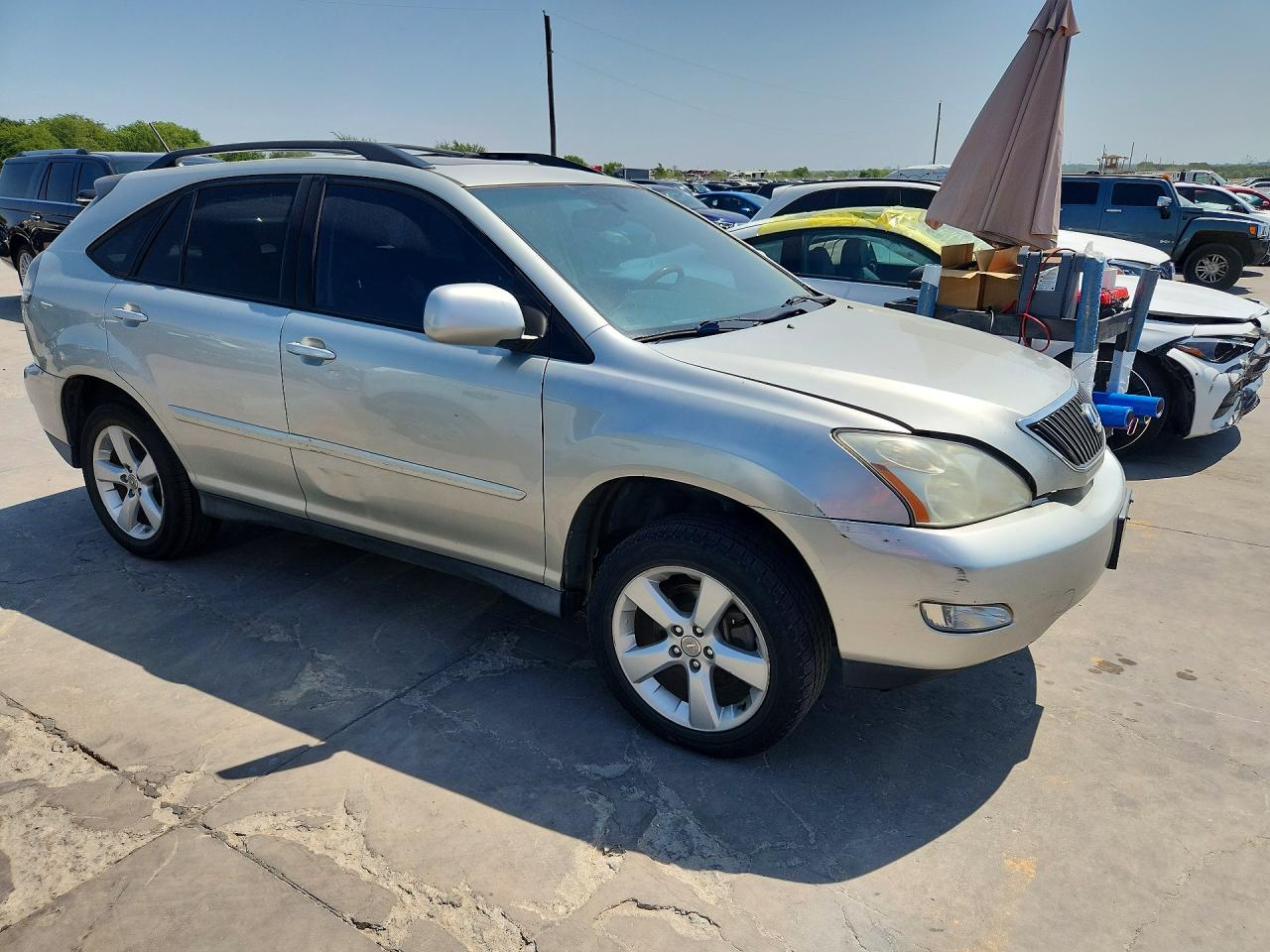 2004 Lexus Rx 330 Silver vin: JTJGA31UX40031421