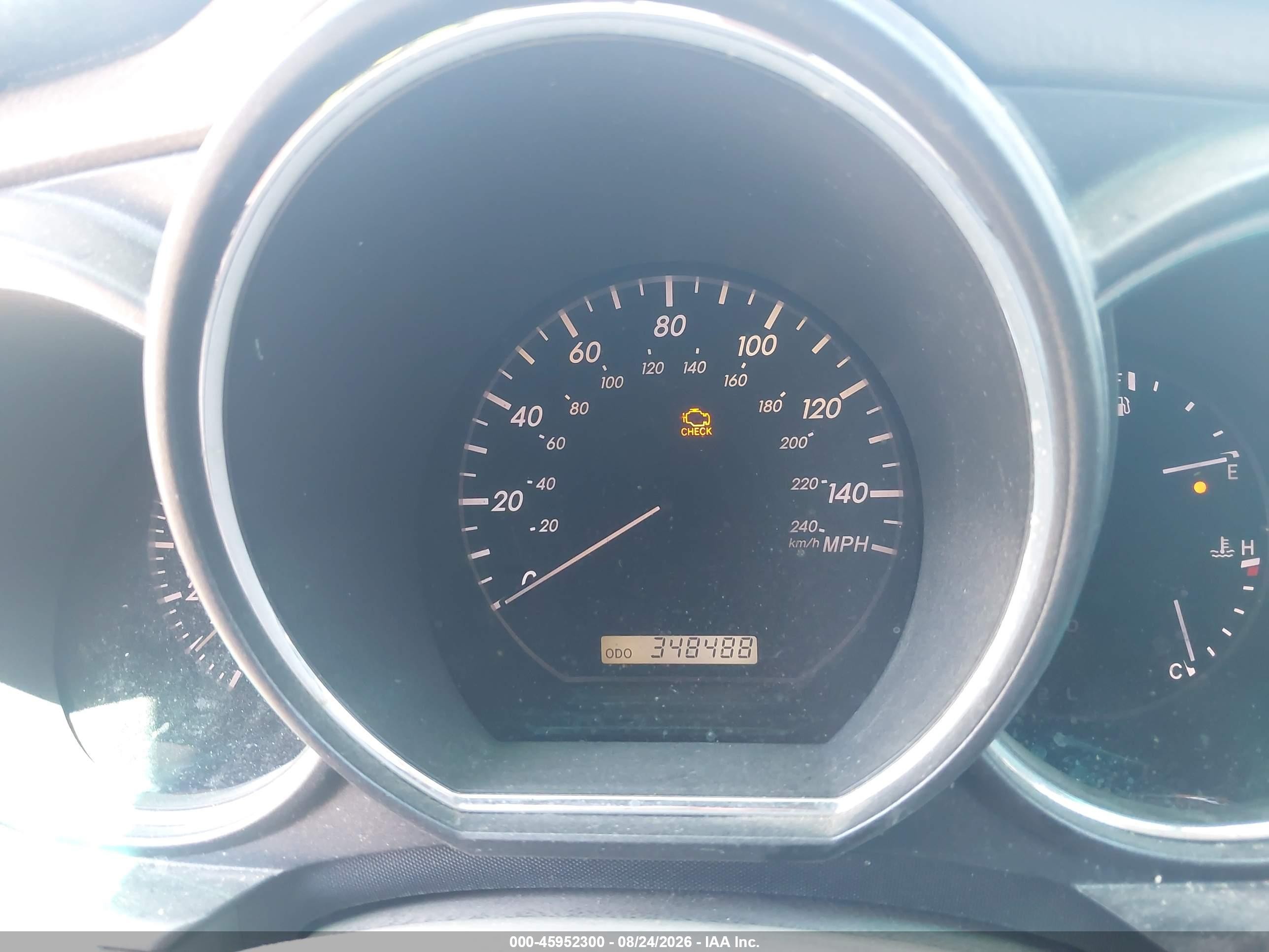 2004 Lexus Rx 330   Gold vin: JTJGA31UX40035579
