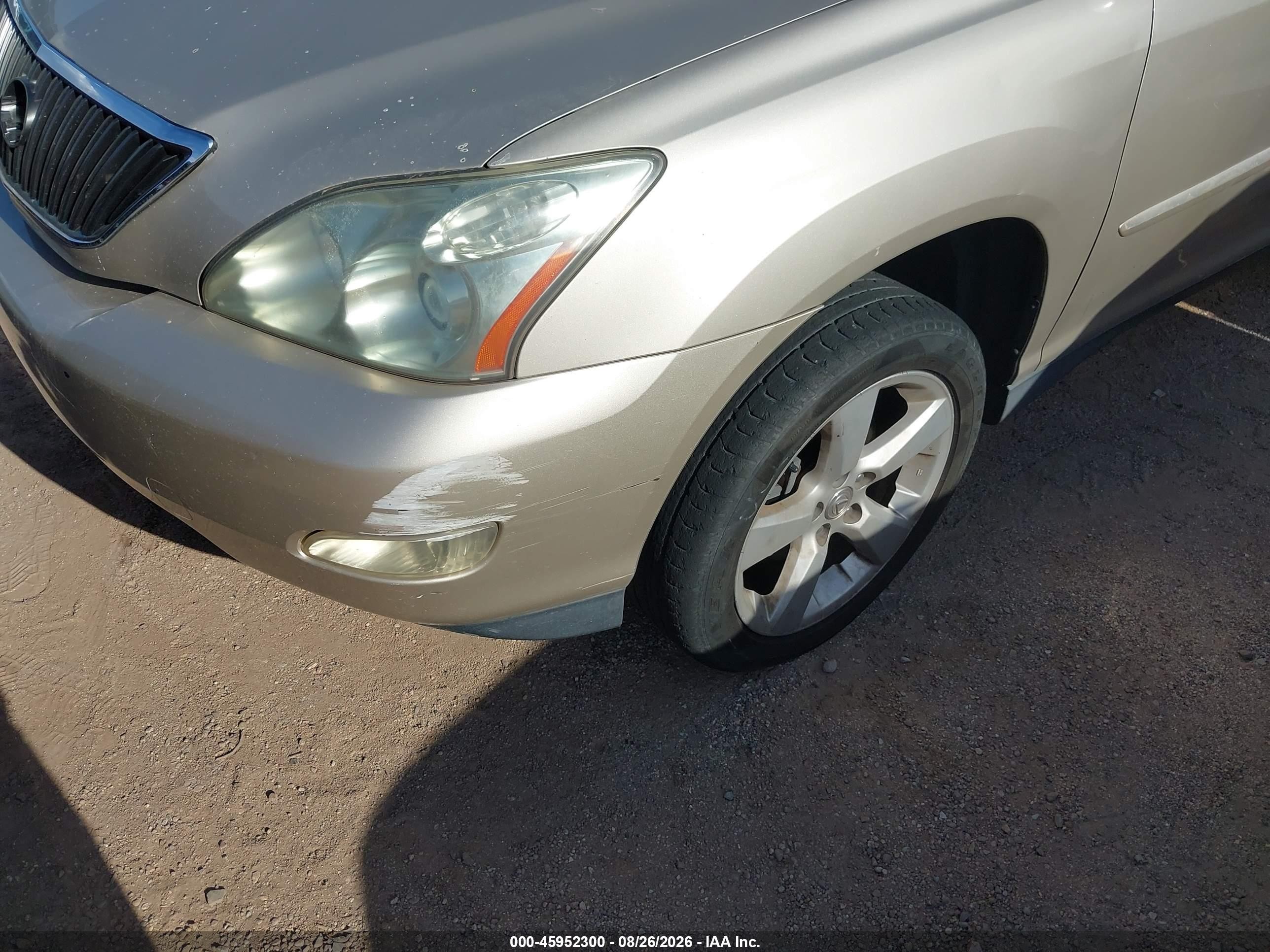 2004 Lexus Rx 330   Gold vin: JTJGA31UX40035579