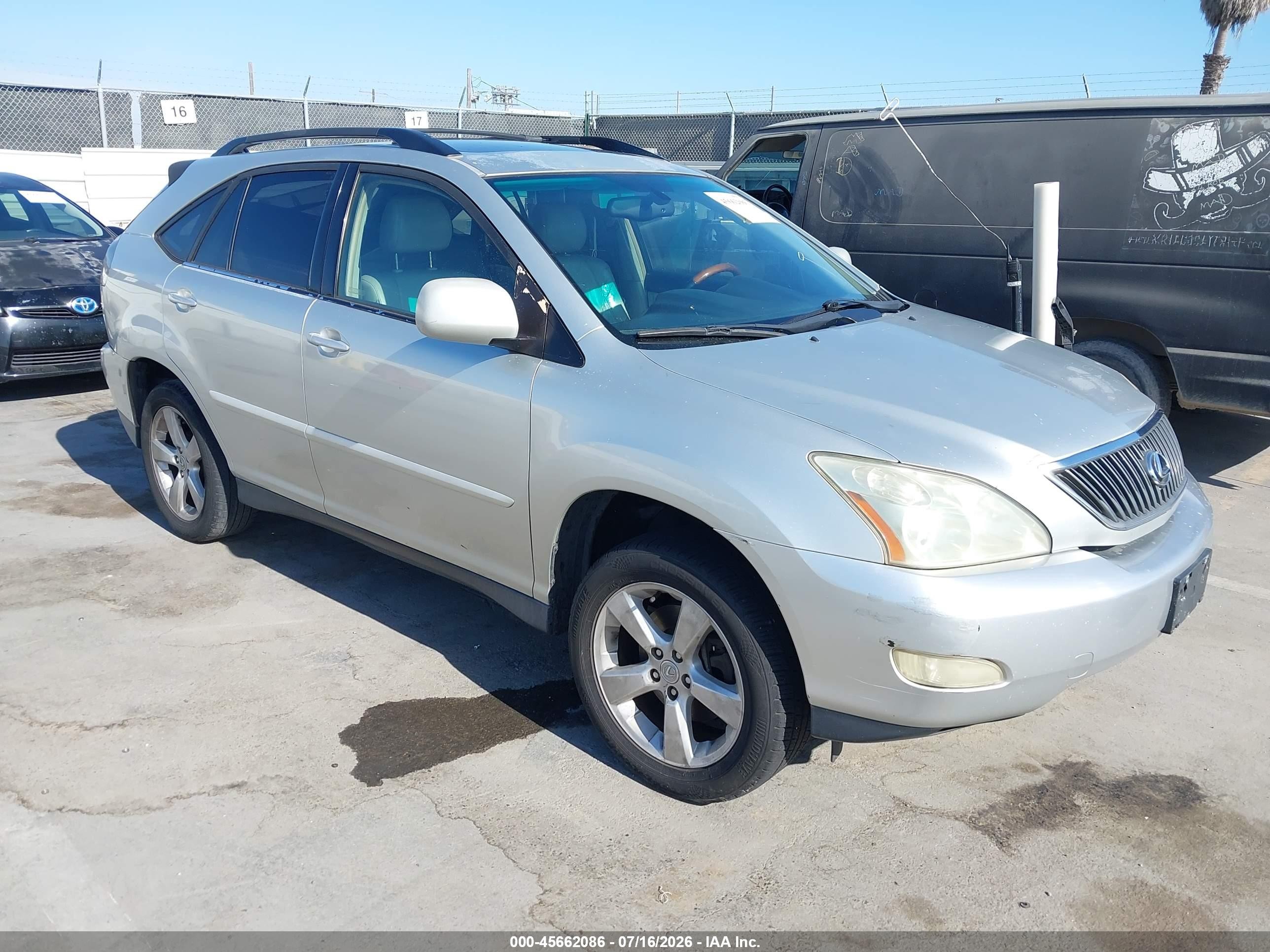 2004 Lexus Rx 330   Серебряный vin: JTJGA31UX40037641