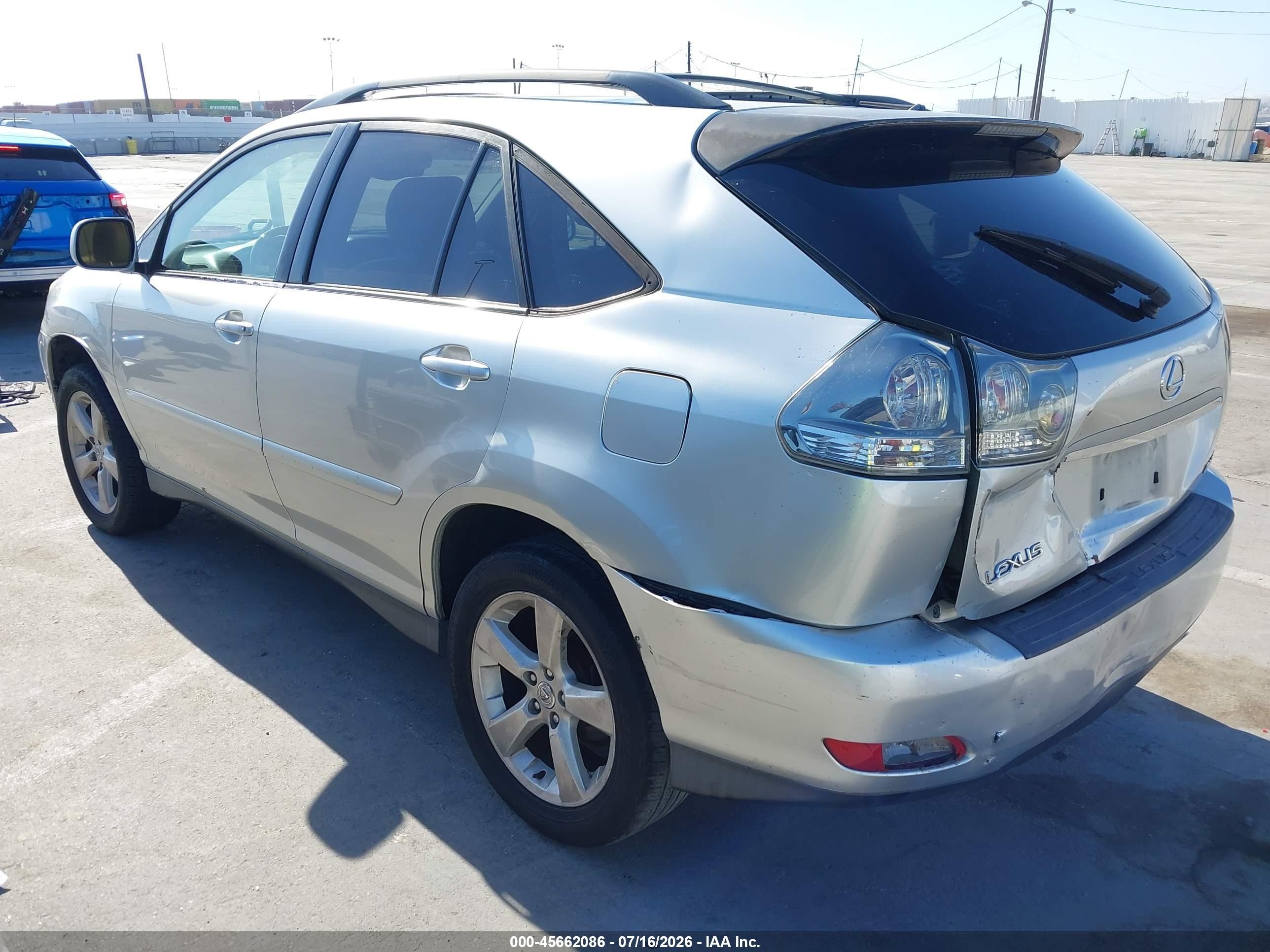 2004 Lexus Rx 330   Серебряный vin: JTJGA31UX40037641