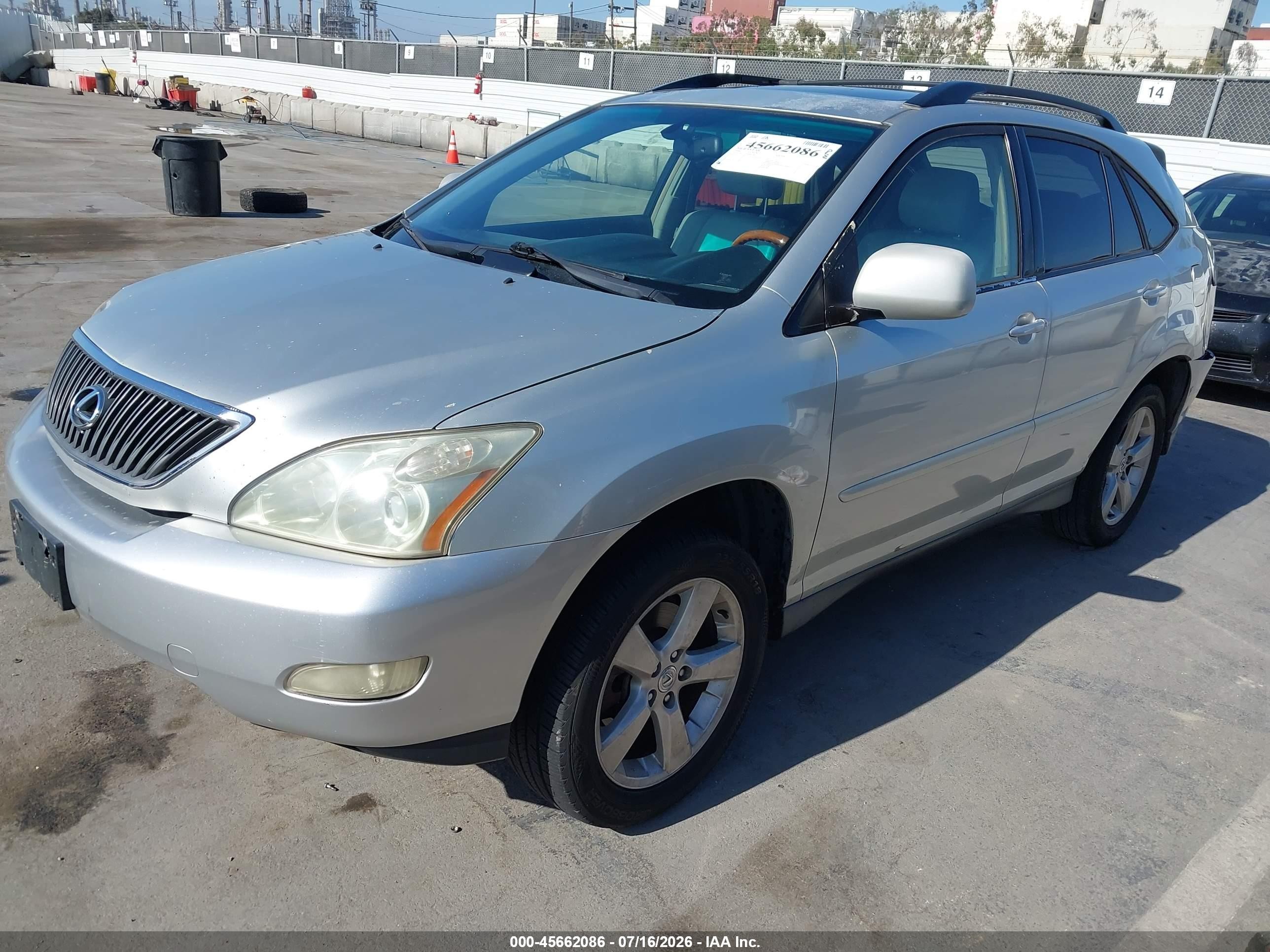 2004 Lexus Rx 330   Серебряный vin: JTJGA31UX40037641