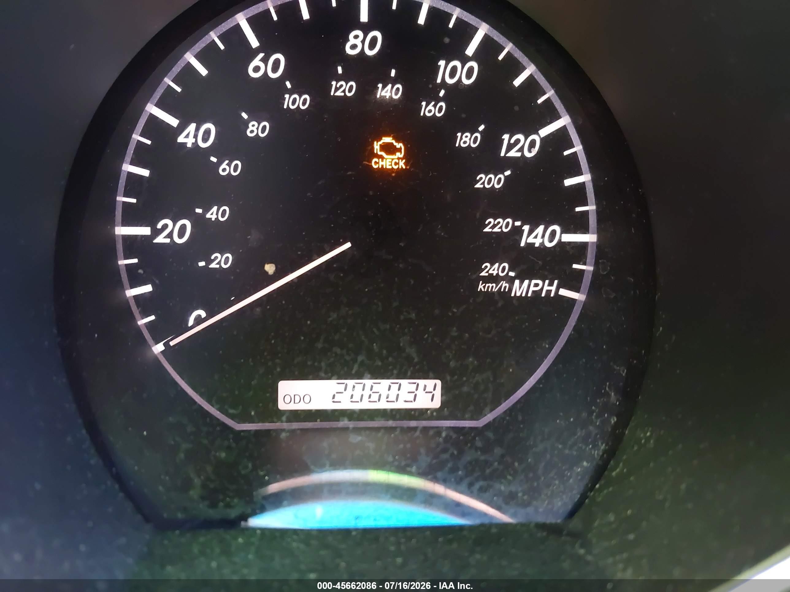 2004 Lexus Rx 330   Серебряный vin: JTJGA31UX40037641