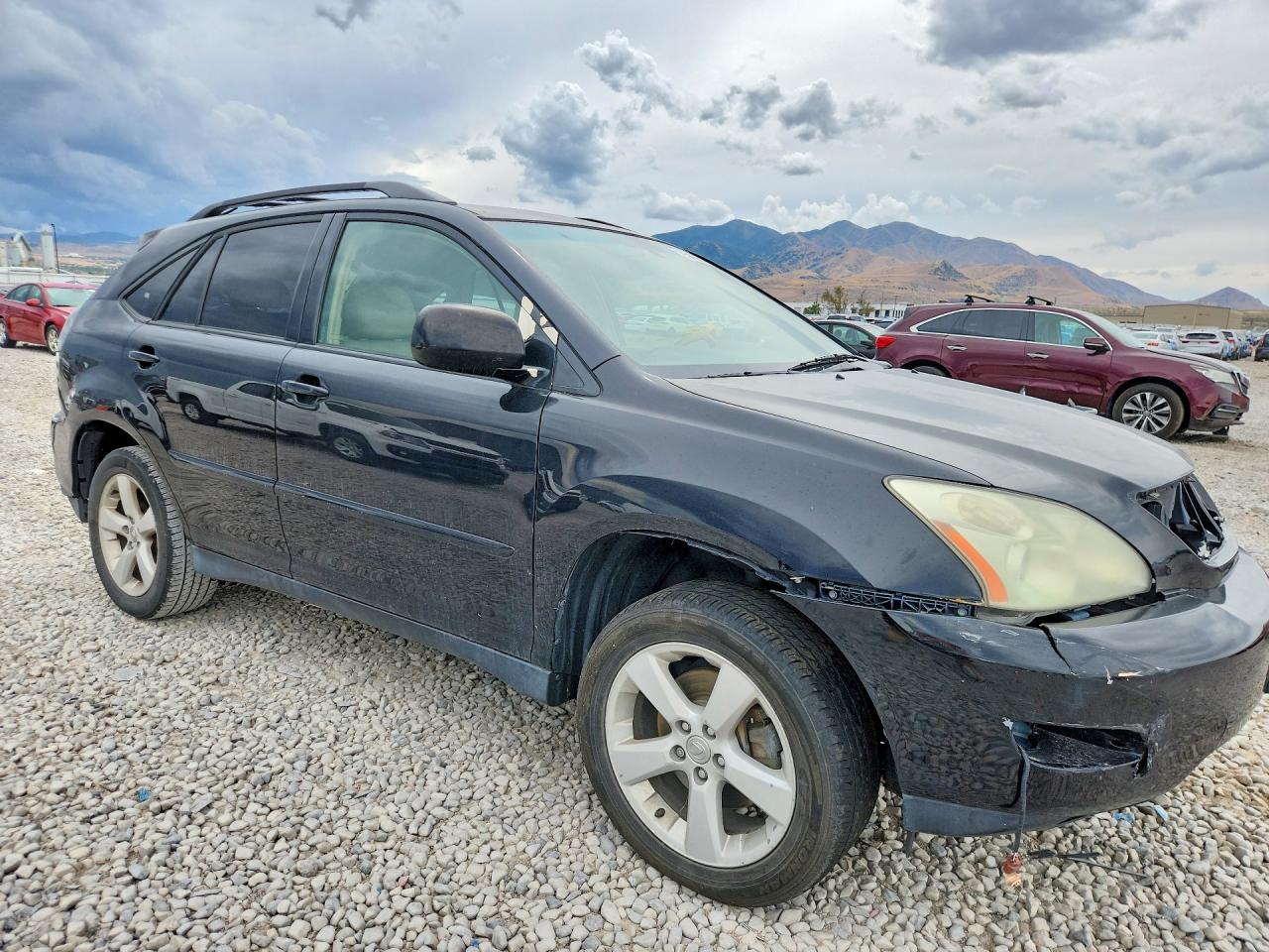 2005 Lexus Rx 330 Black vin: JTJGA31UX50045630