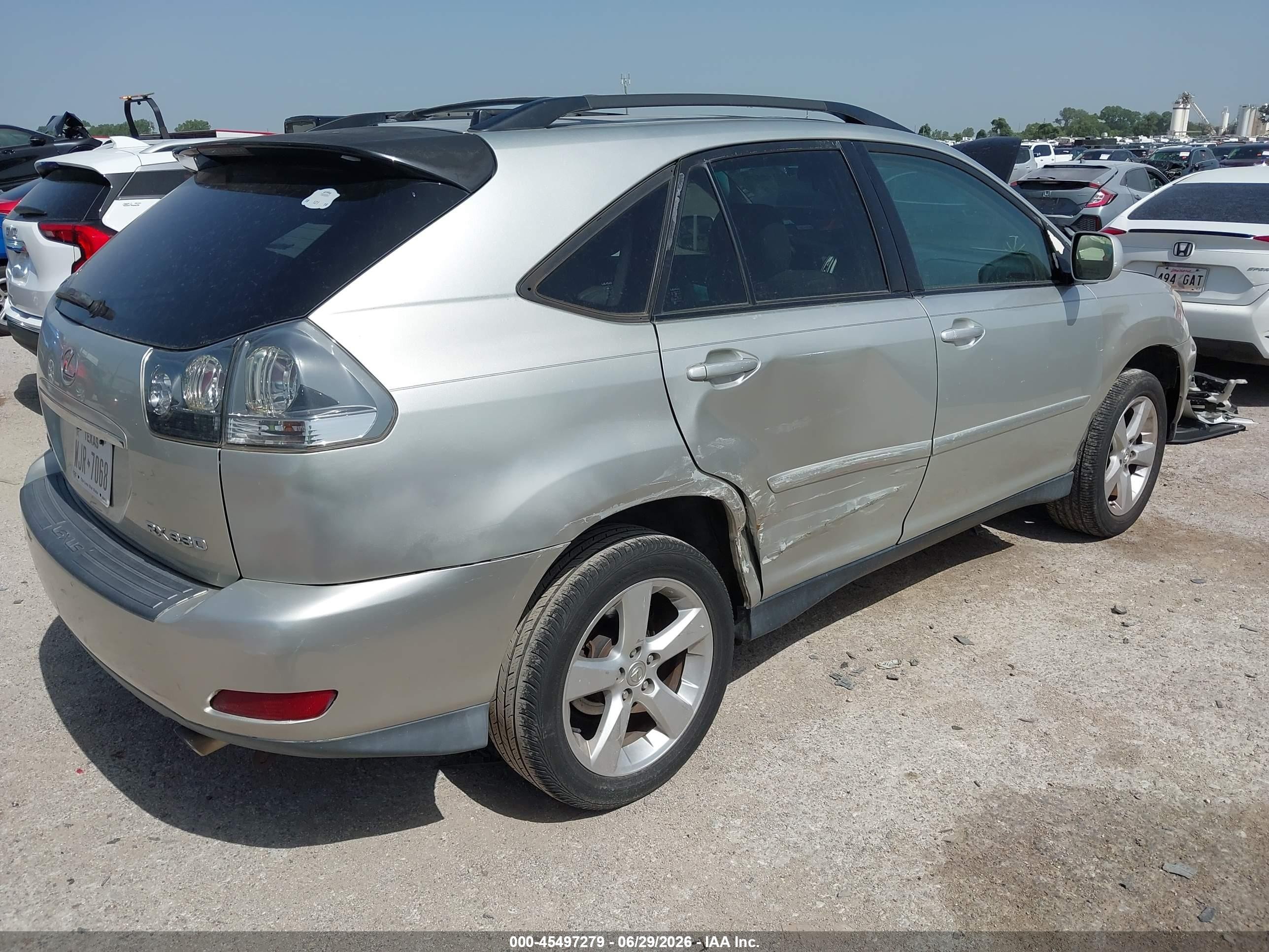 2005 Lexus Rx 330   Beige vin: JTJGA31UX50046129