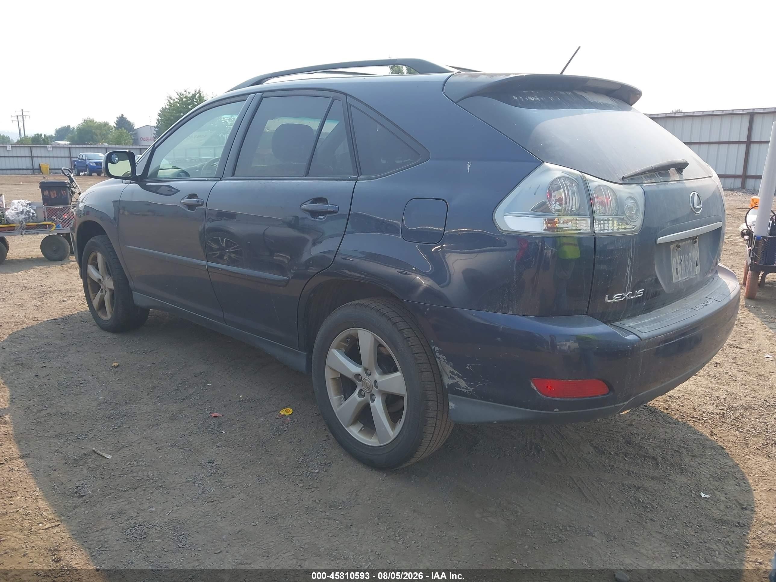 2005 Lexus Rx 330   Dark Blue vin: JTJGA31UX50047023