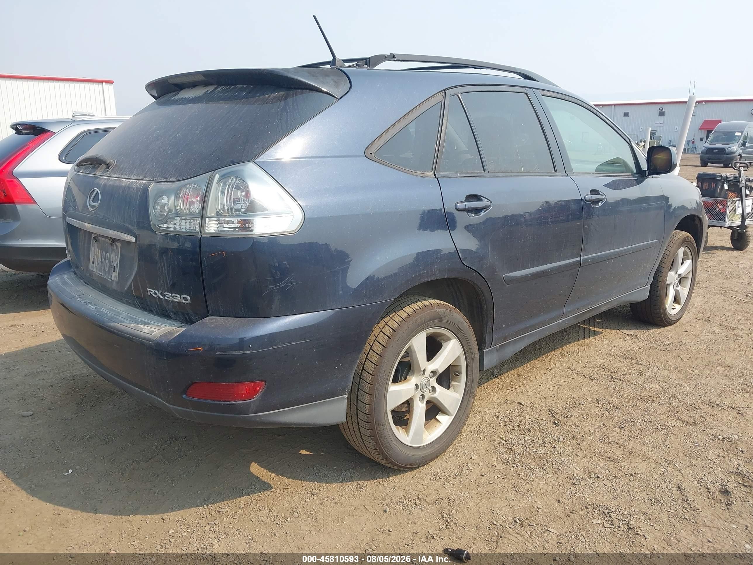 2005 Lexus Rx 330   Dark Blue vin: JTJGA31UX50047023