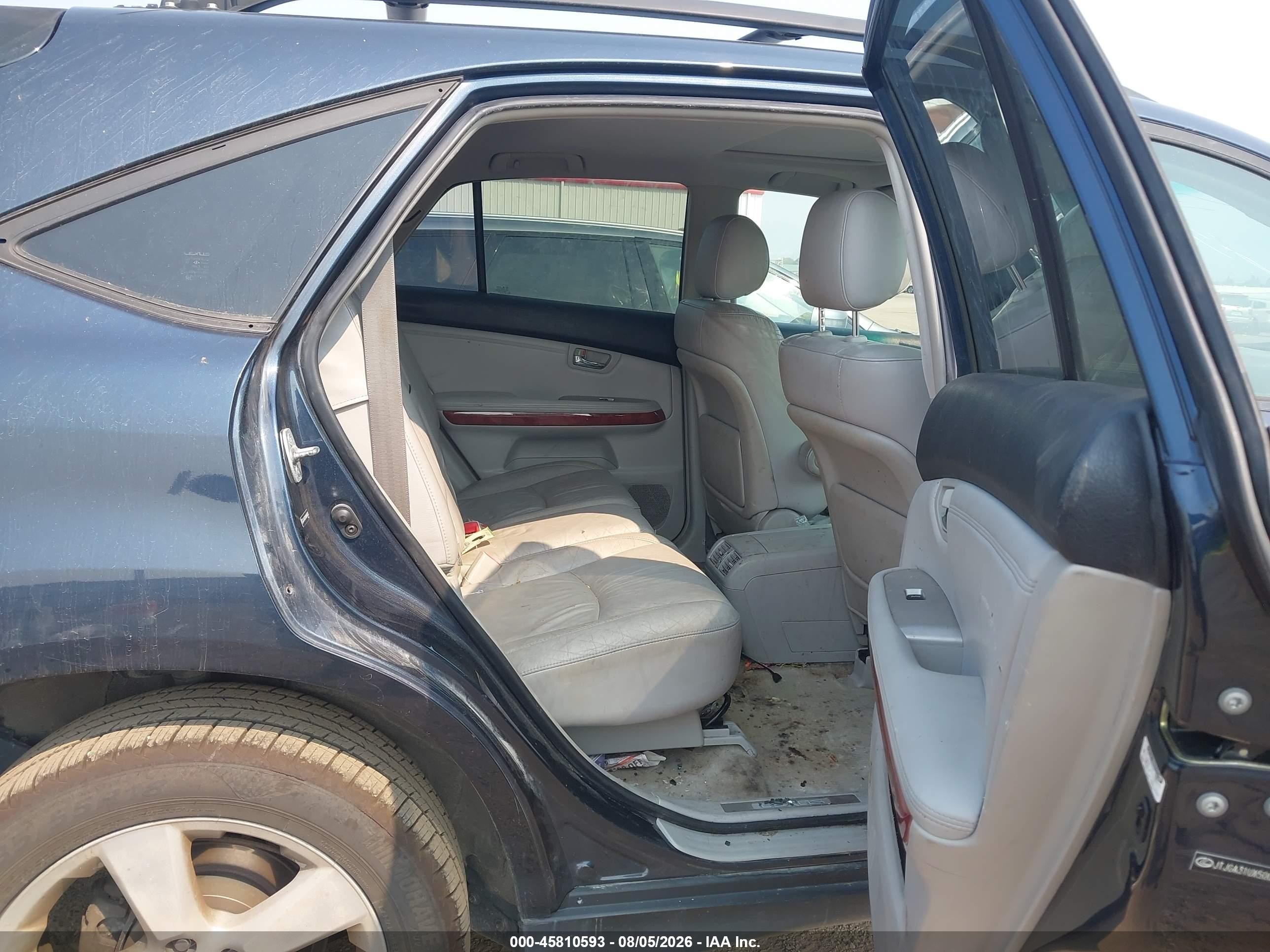 2005 Lexus Rx 330   Dark Blue vin: JTJGA31UX50047023