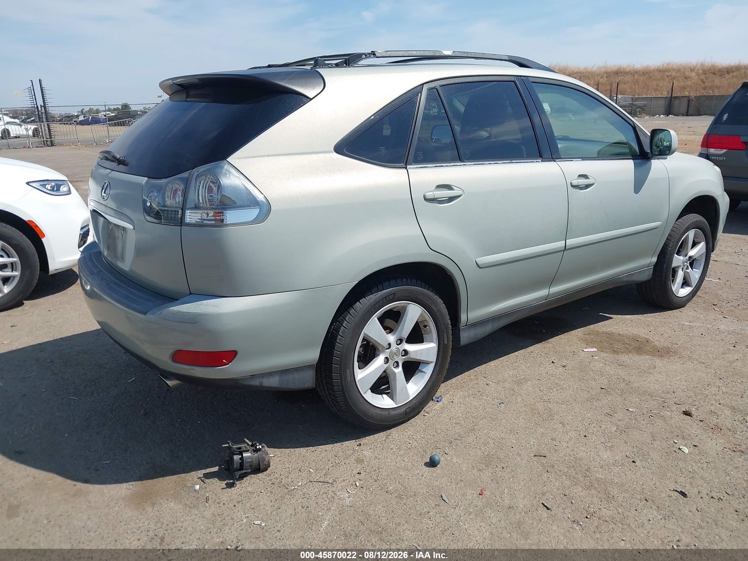 2005 Lexus Rx 330   Light Blue vin: JTJGA31UX50047121