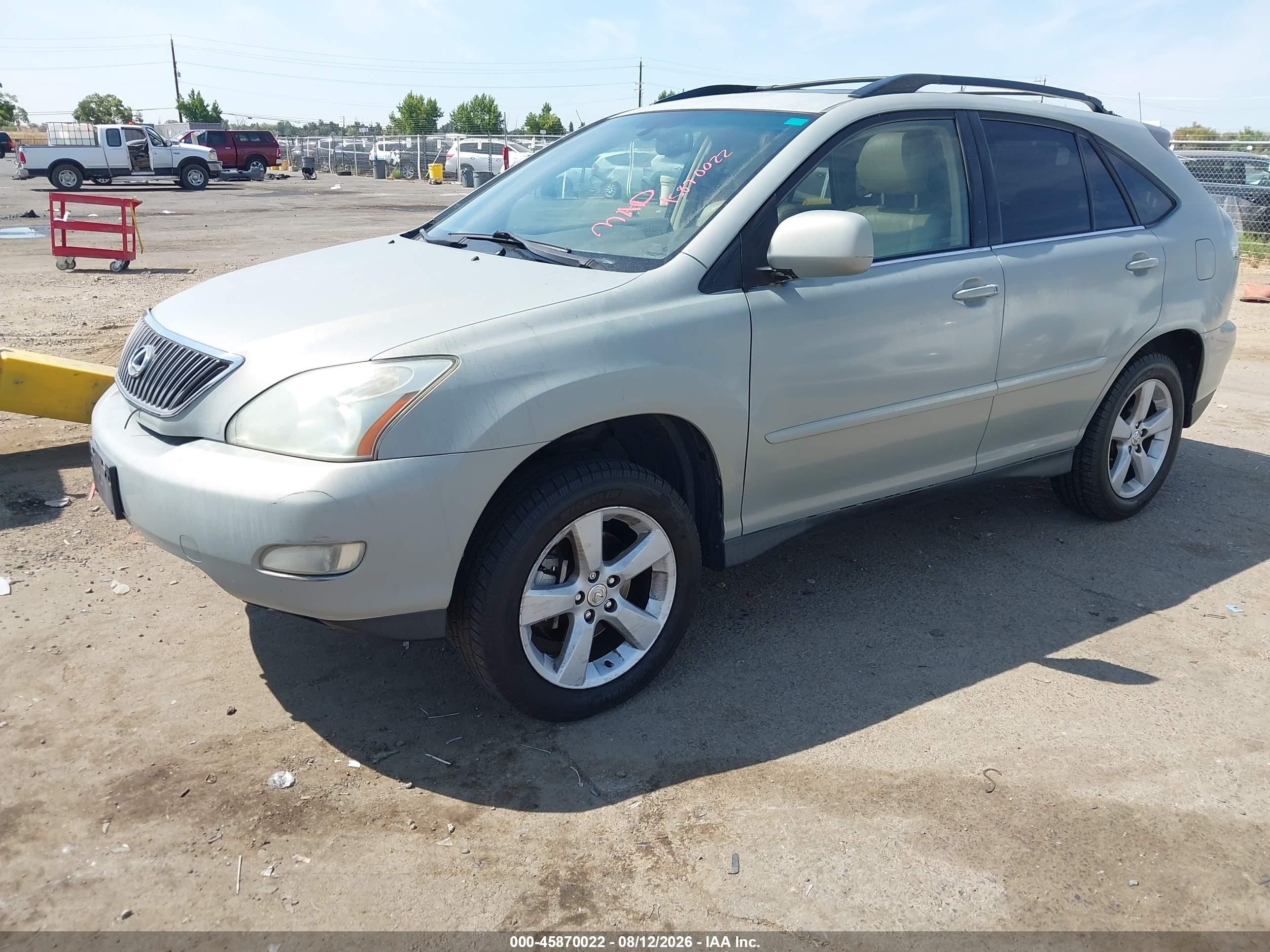 2005 Lexus Rx 330   Light Blue vin: JTJGA31UX50047121