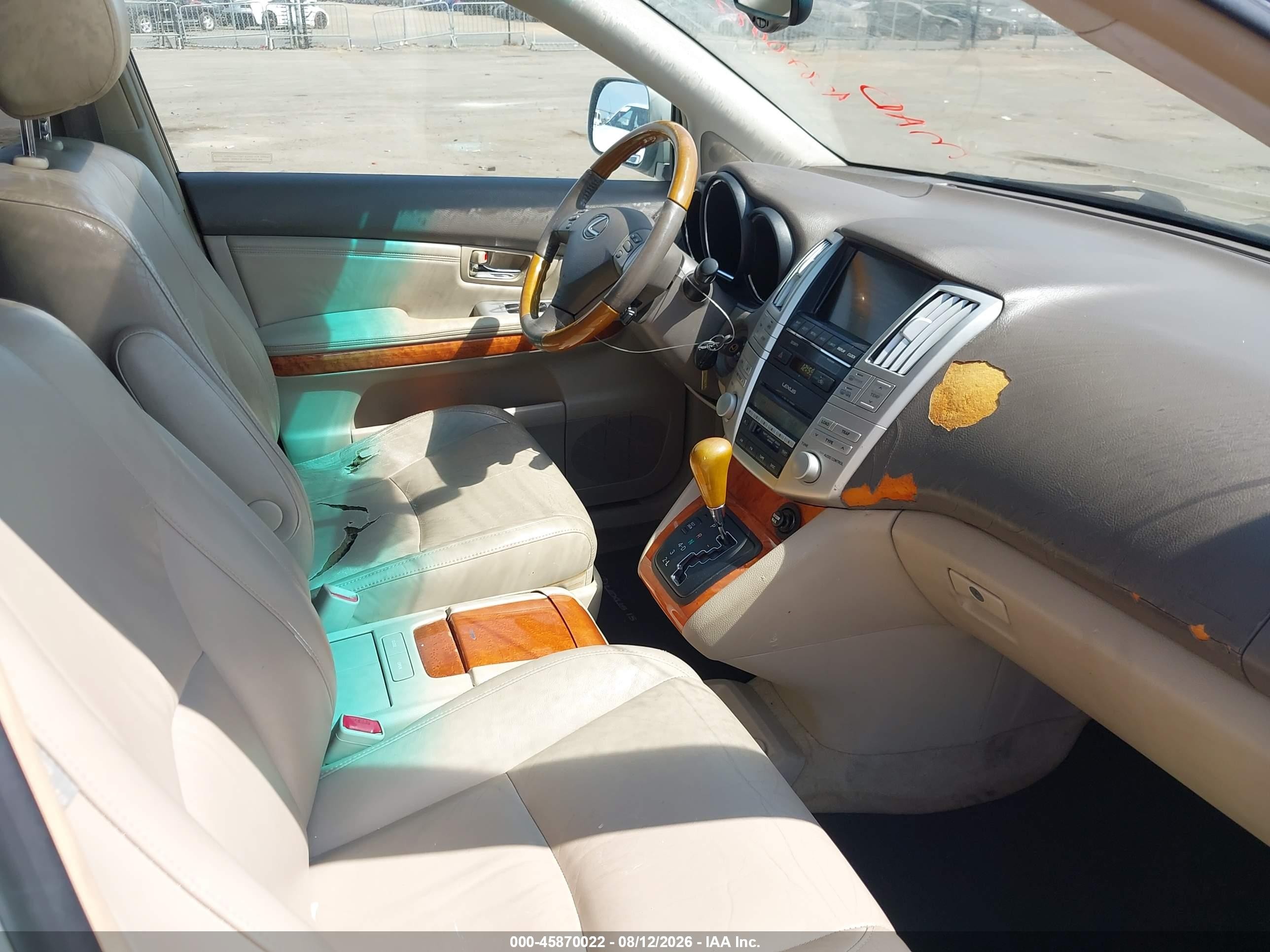 2005 Lexus Rx 330   Light Blue vin: JTJGA31UX50047121