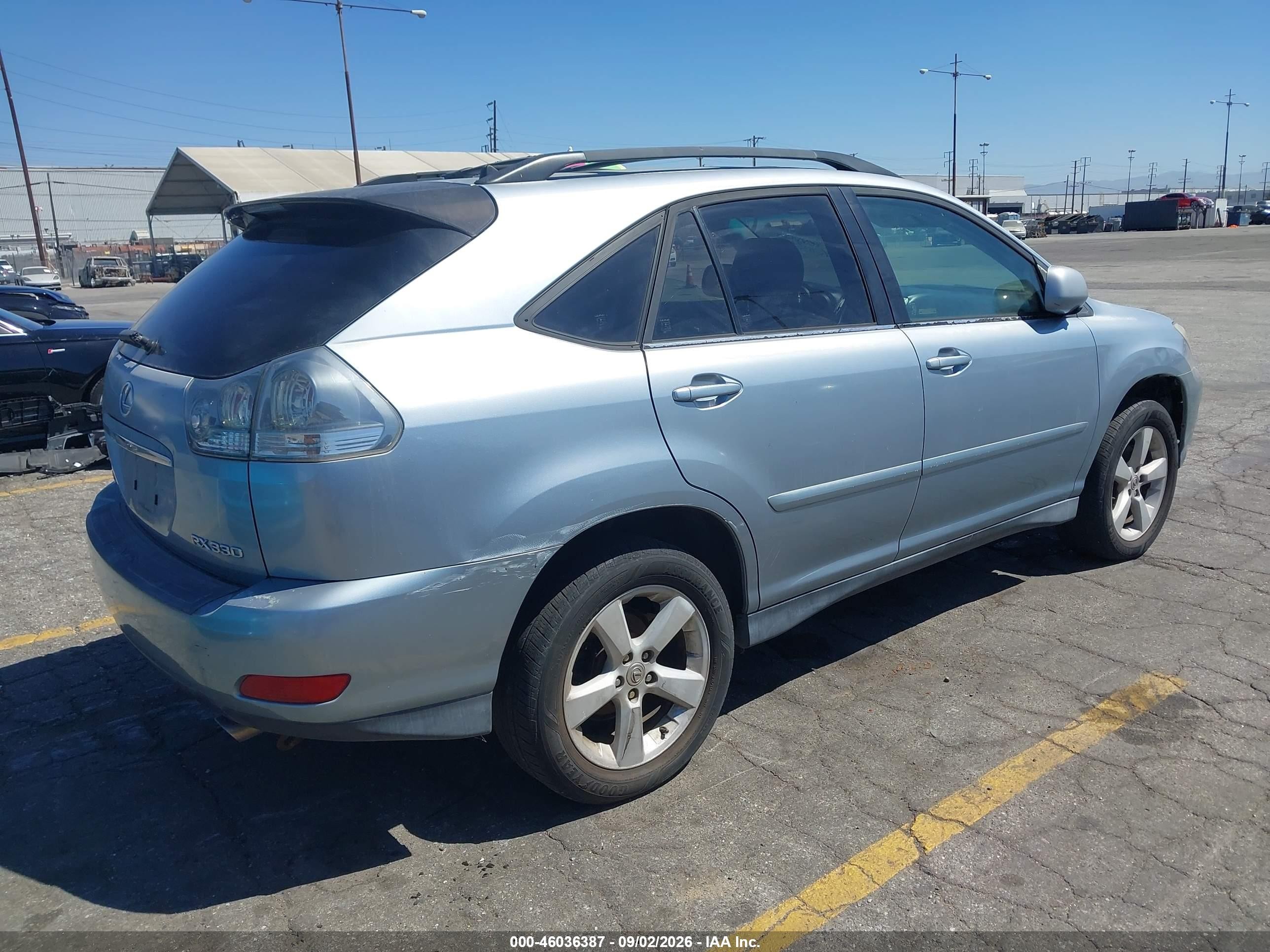 2005 Lexus Rx 330   Teal vin: JTJGA31UX50051346