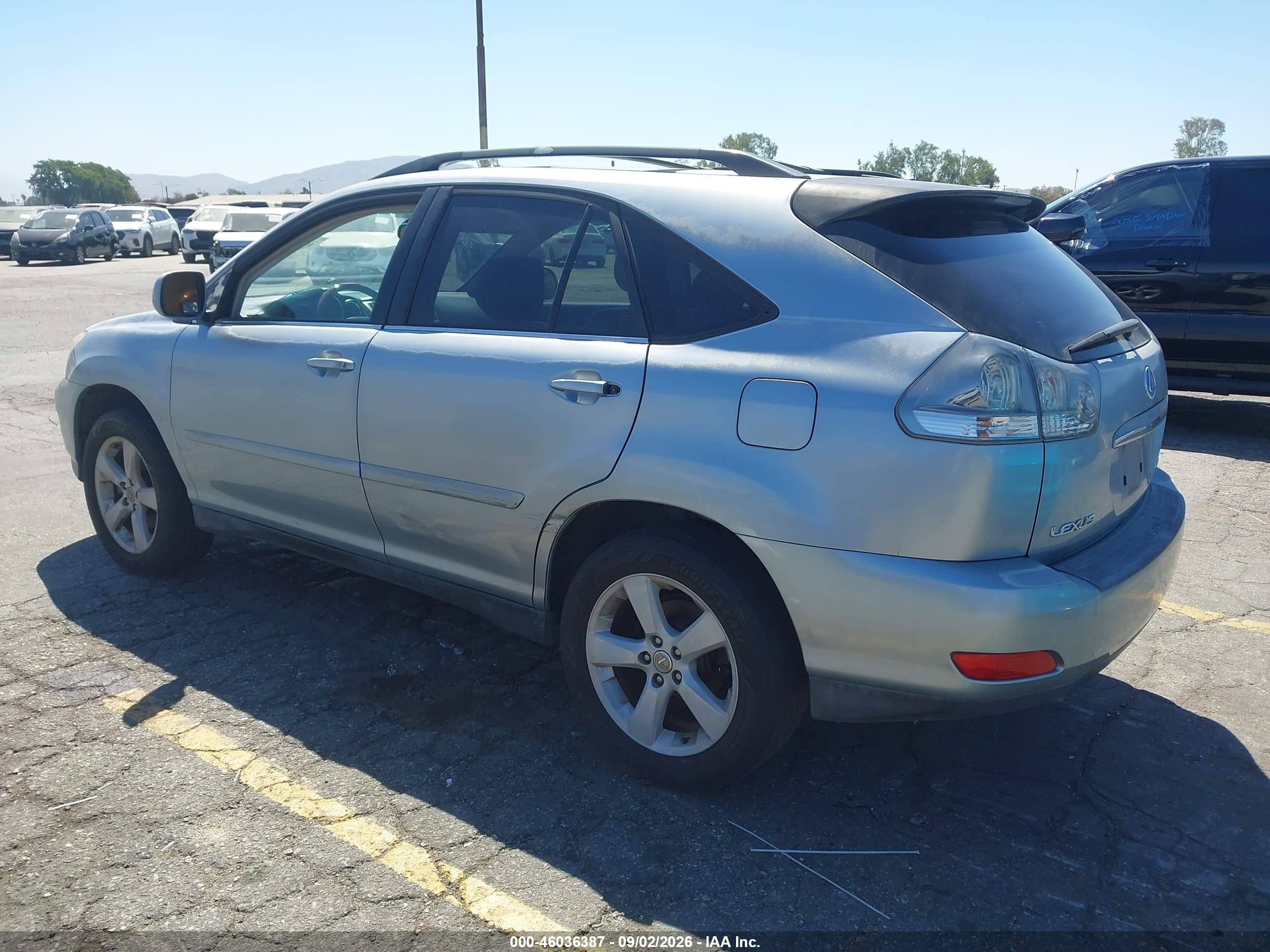 2005 Lexus Rx 330   Teal vin: JTJGA31UX50051346
