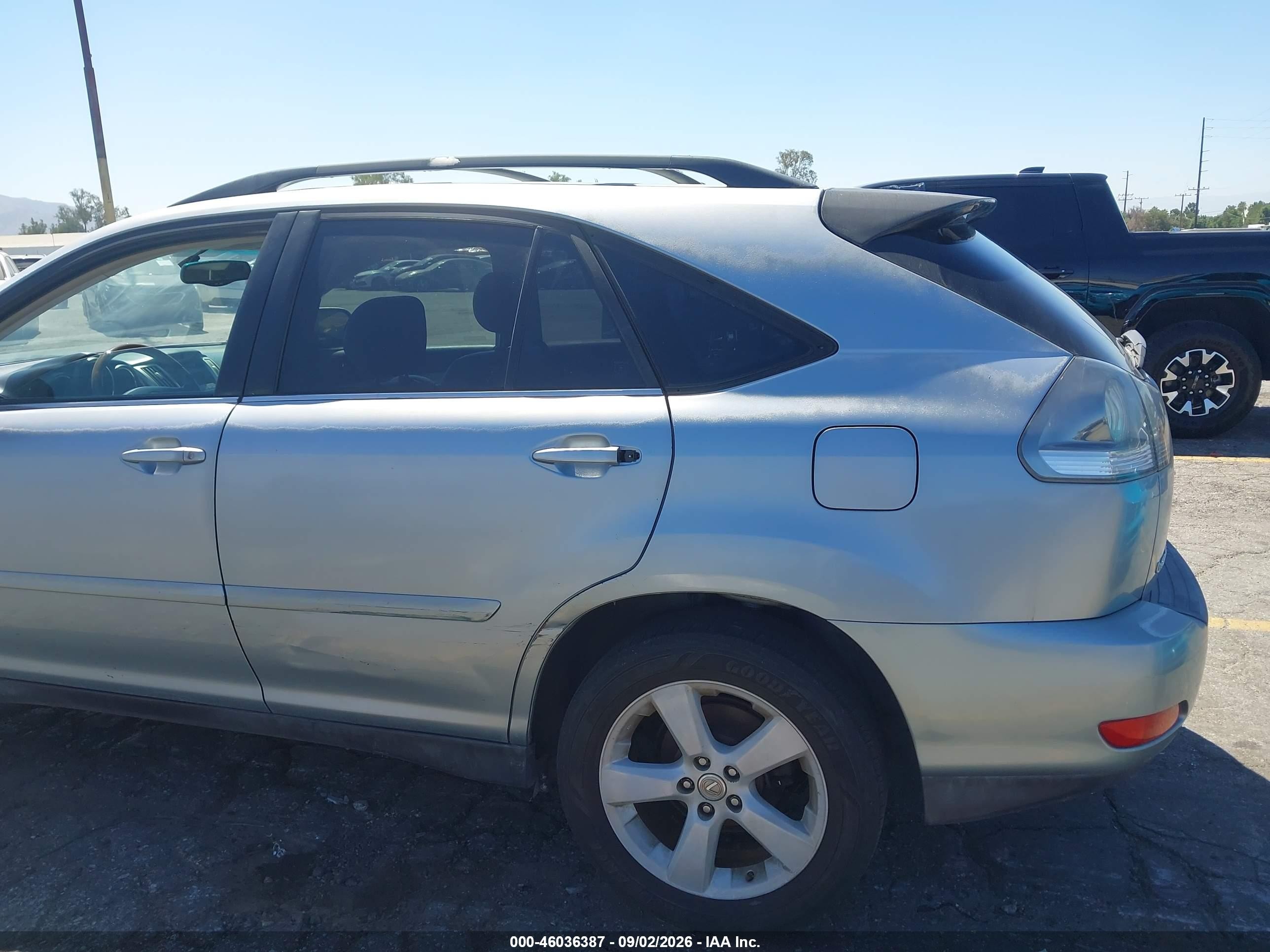 2005 Lexus Rx 330   Teal vin: JTJGA31UX50051346