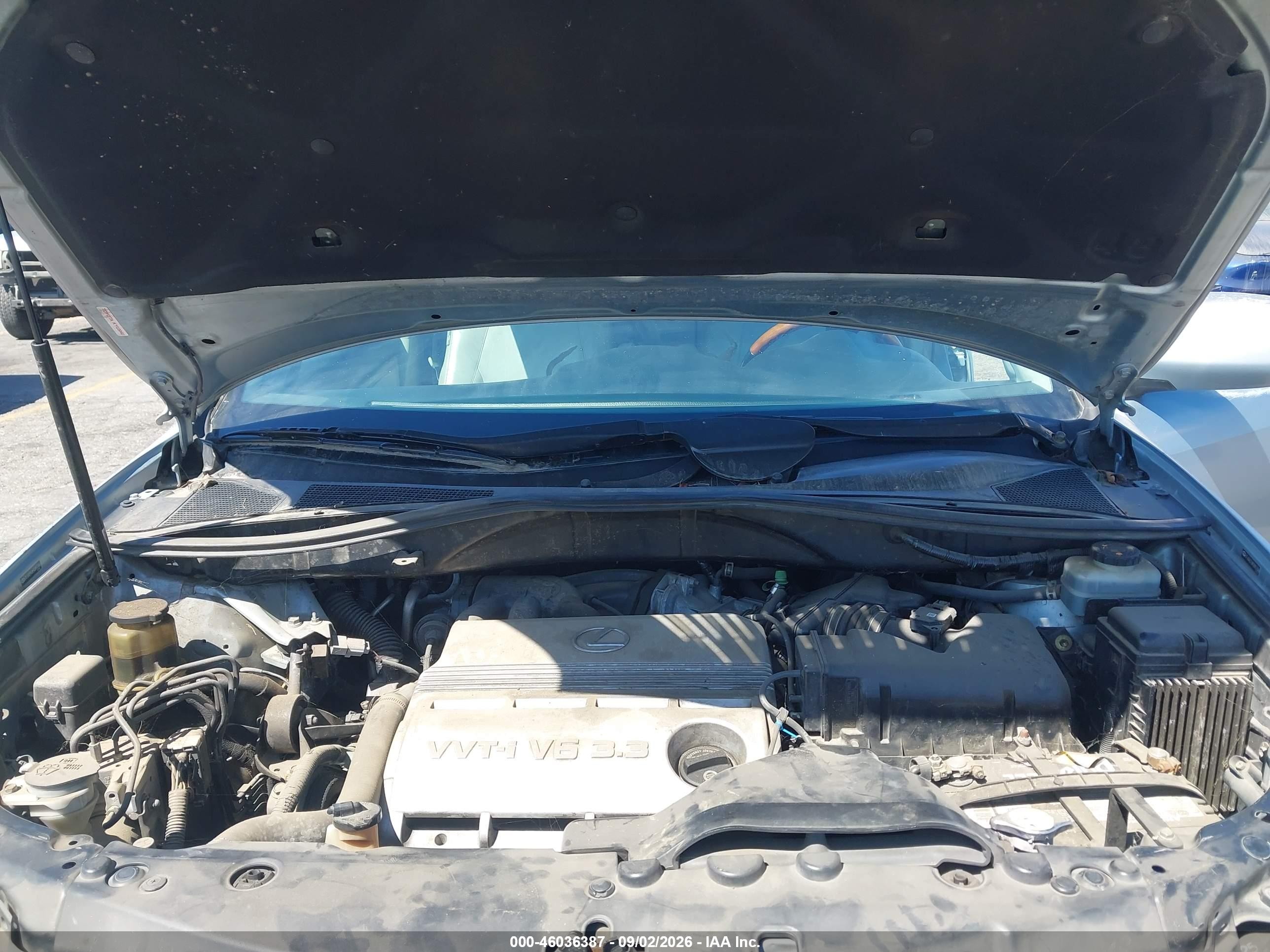 2005 Lexus Rx 330   Teal vin: JTJGA31UX50051346