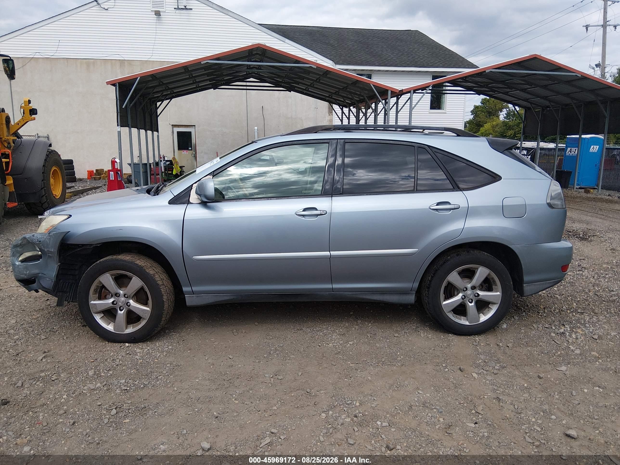 2005 Lexus Rx 330 Blue vin: JTJGA31UX50055607