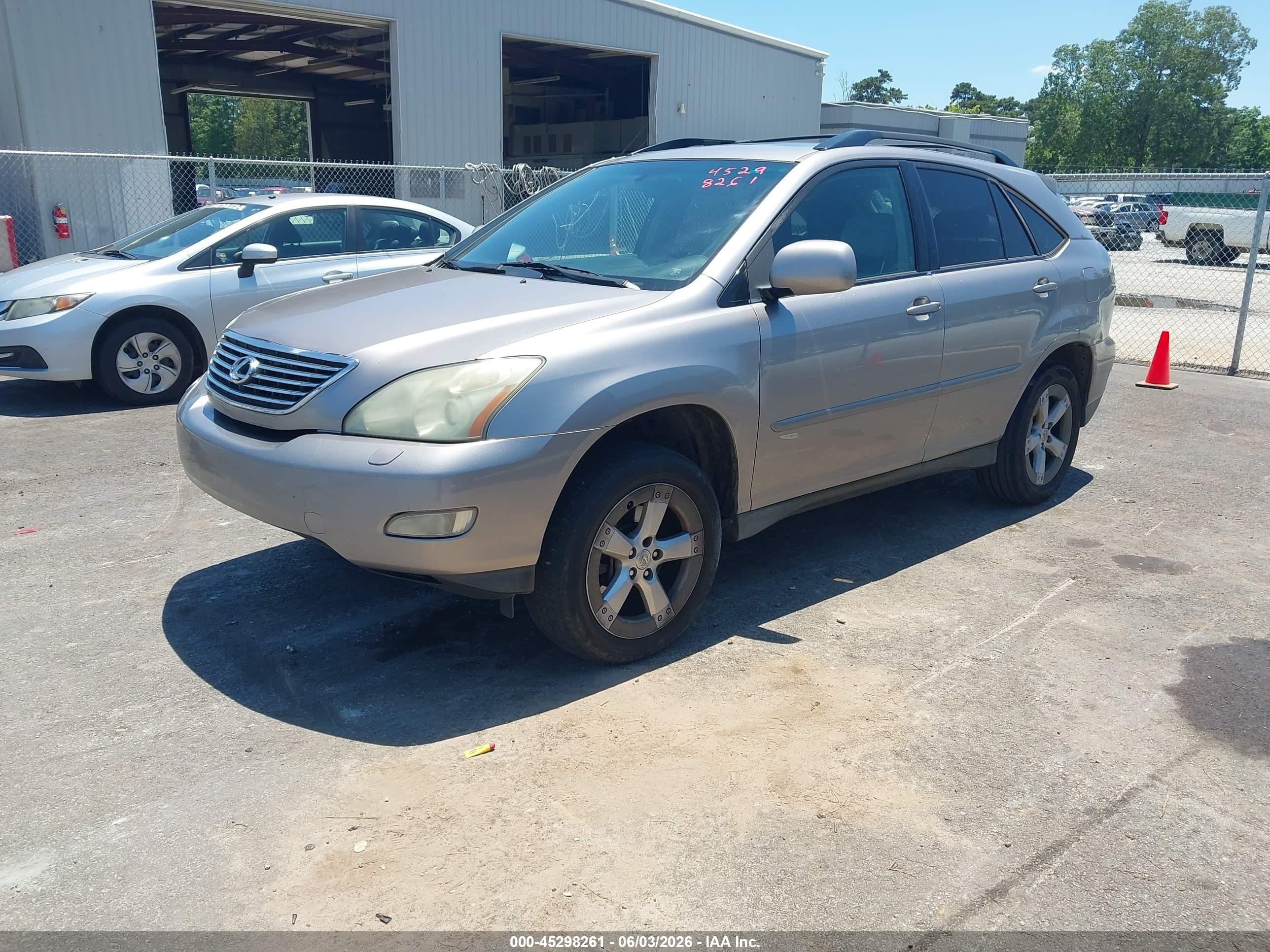 2005 Lexus Rx 330   Silver vin: JTJGA31UX50057034
