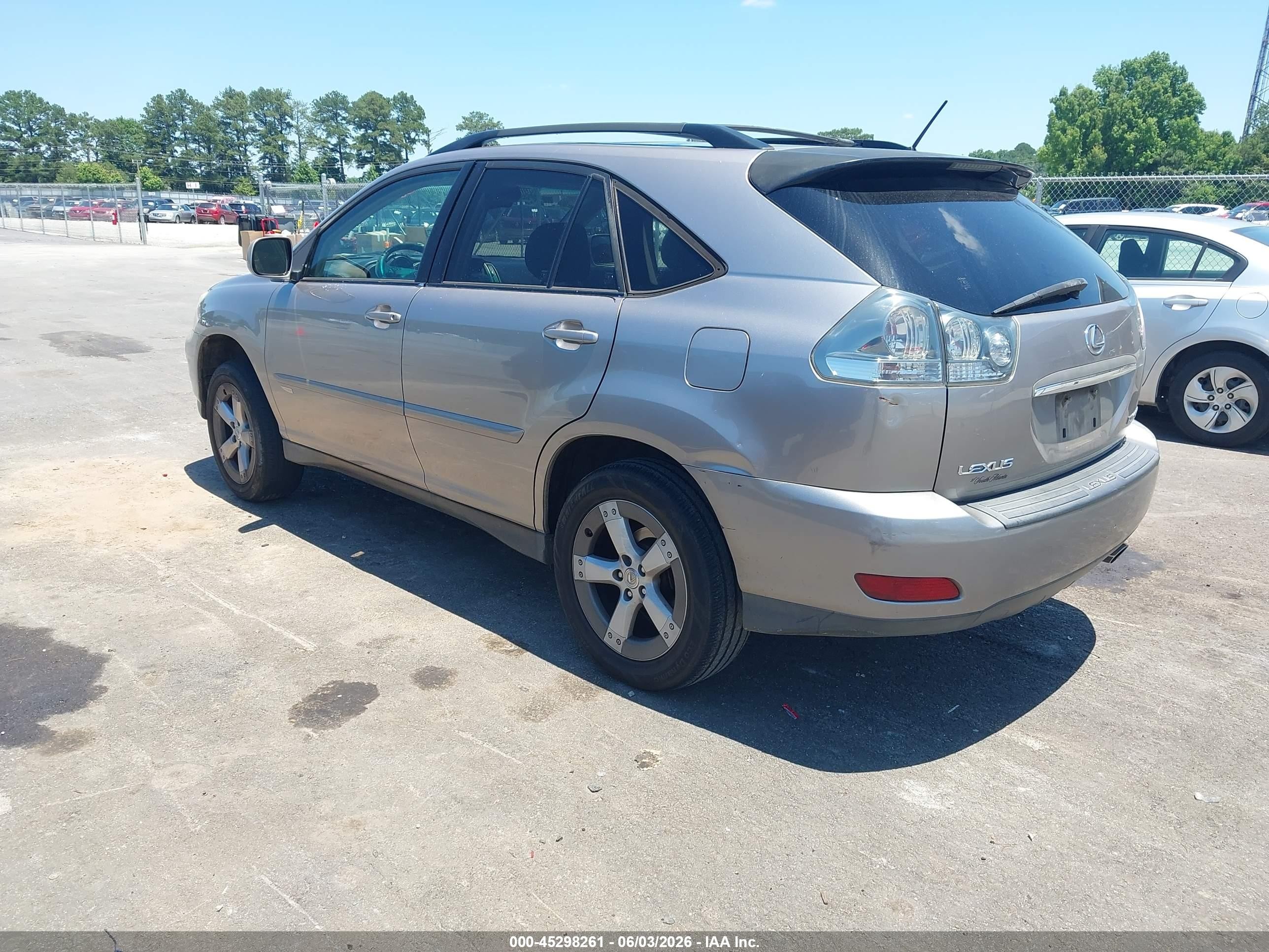 2005 Lexus Rx 330   Silver vin: JTJGA31UX50057034