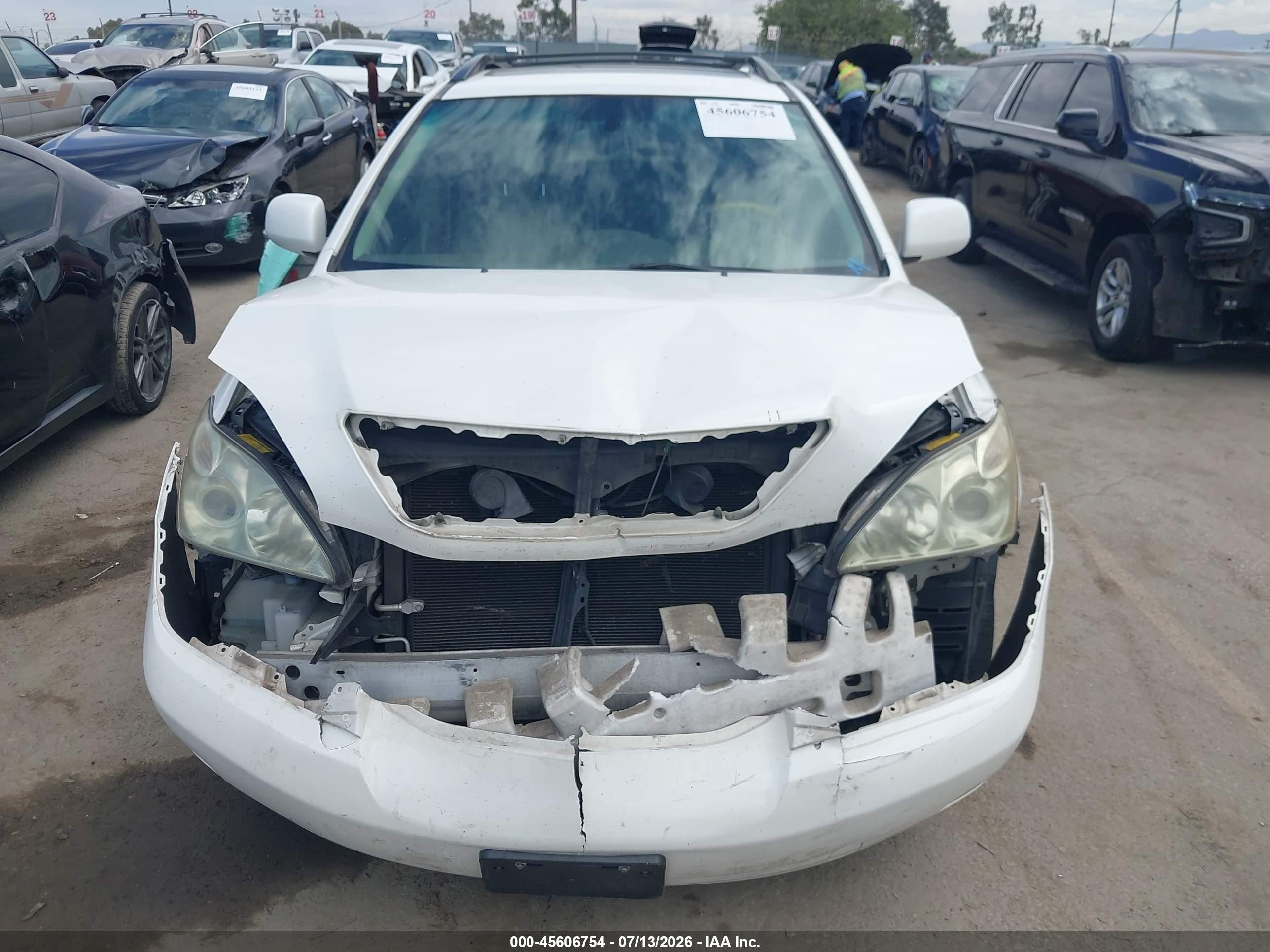 2006 Lexus Rx 330   White vin: JTJGA31UX60065765