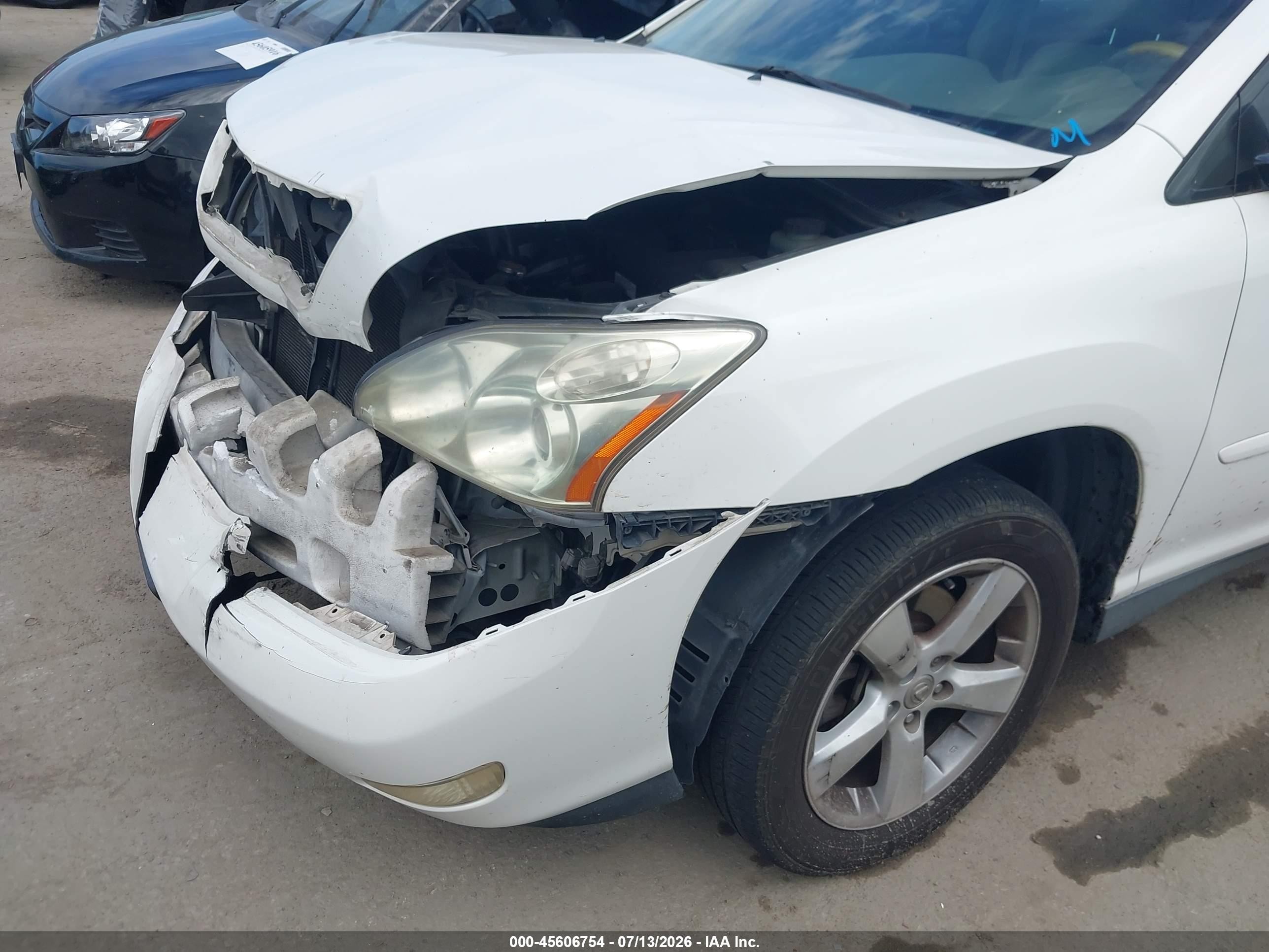 2006 Lexus Rx 330   White vin: JTJGA31UX60065765