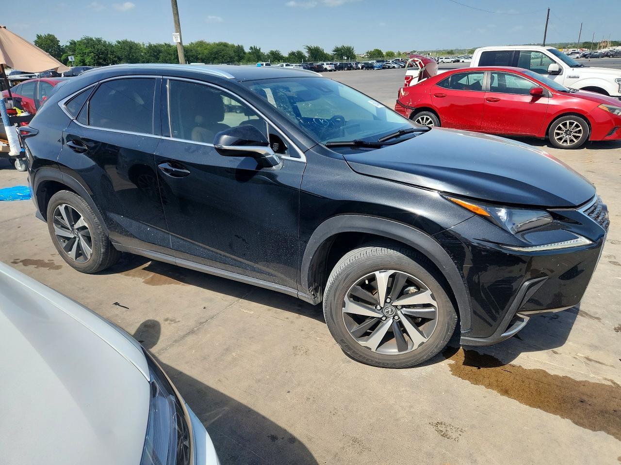 2021 Lexus Nx 300 Base Черный vin: JTJGARBZ2M2195702