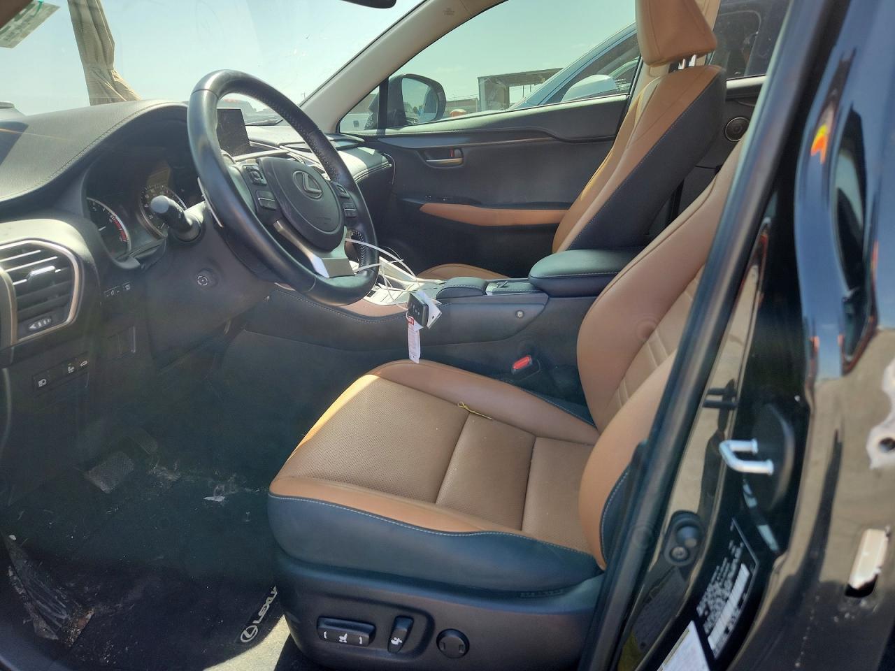 2021 Lexus Nx 300 Base Черный vin: JTJGARBZ2M2195702