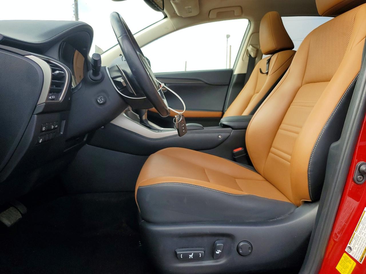 2021 Lexus Nx 300 Base Red vin: JTJGARBZ6M5023154