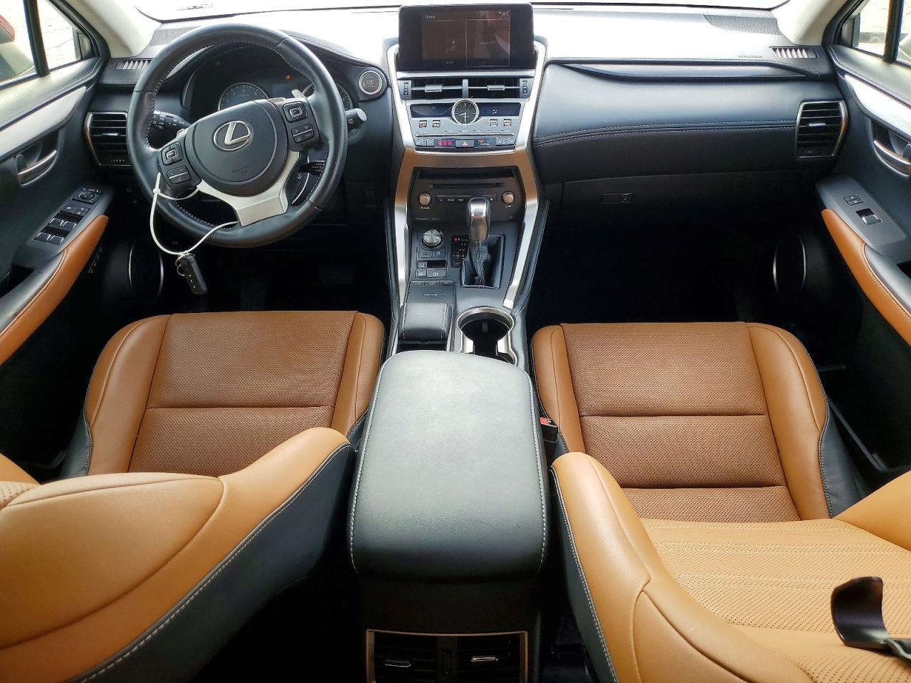 2021 Lexus Nx 300 Base Red vin: JTJGARBZ6M5023154