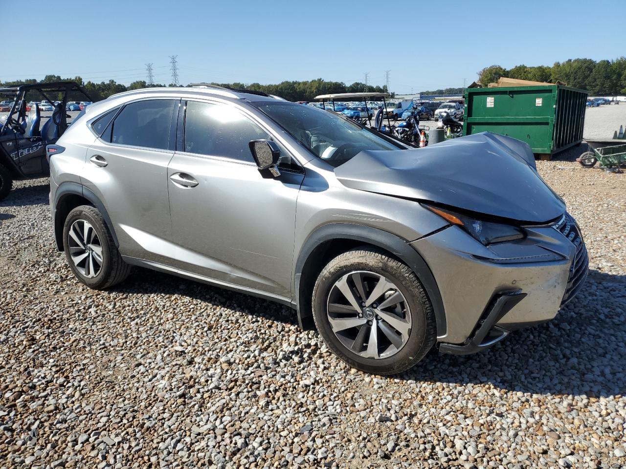 2021 Lexus Nx 300 Base Gold vin: JTJGARBZ7M2197073