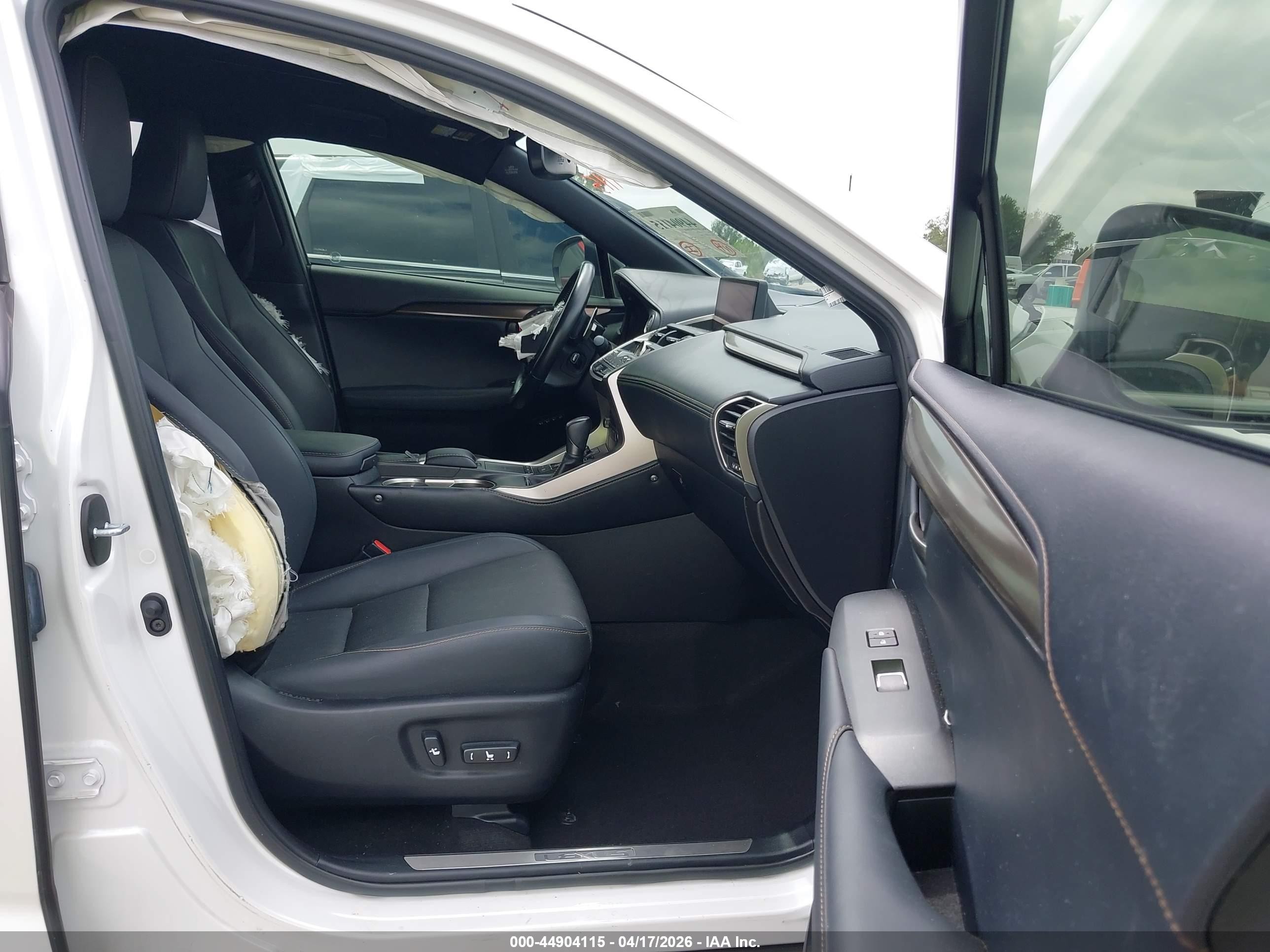 2020 Lexus Nx 300 White vin: JTJGARBZ9L2170603