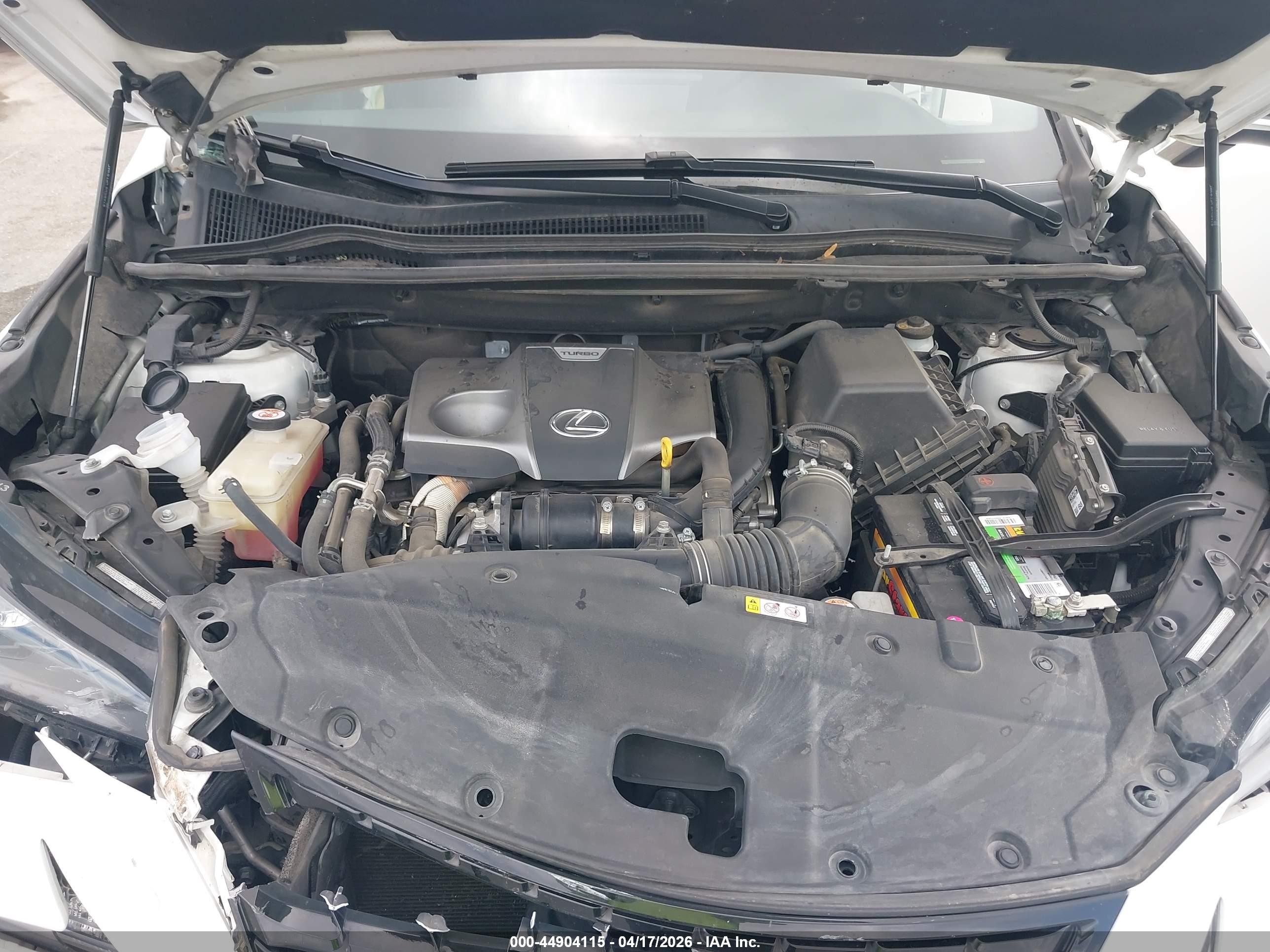 2020 Lexus Nx 300 White vin: JTJGARBZ9L2170603