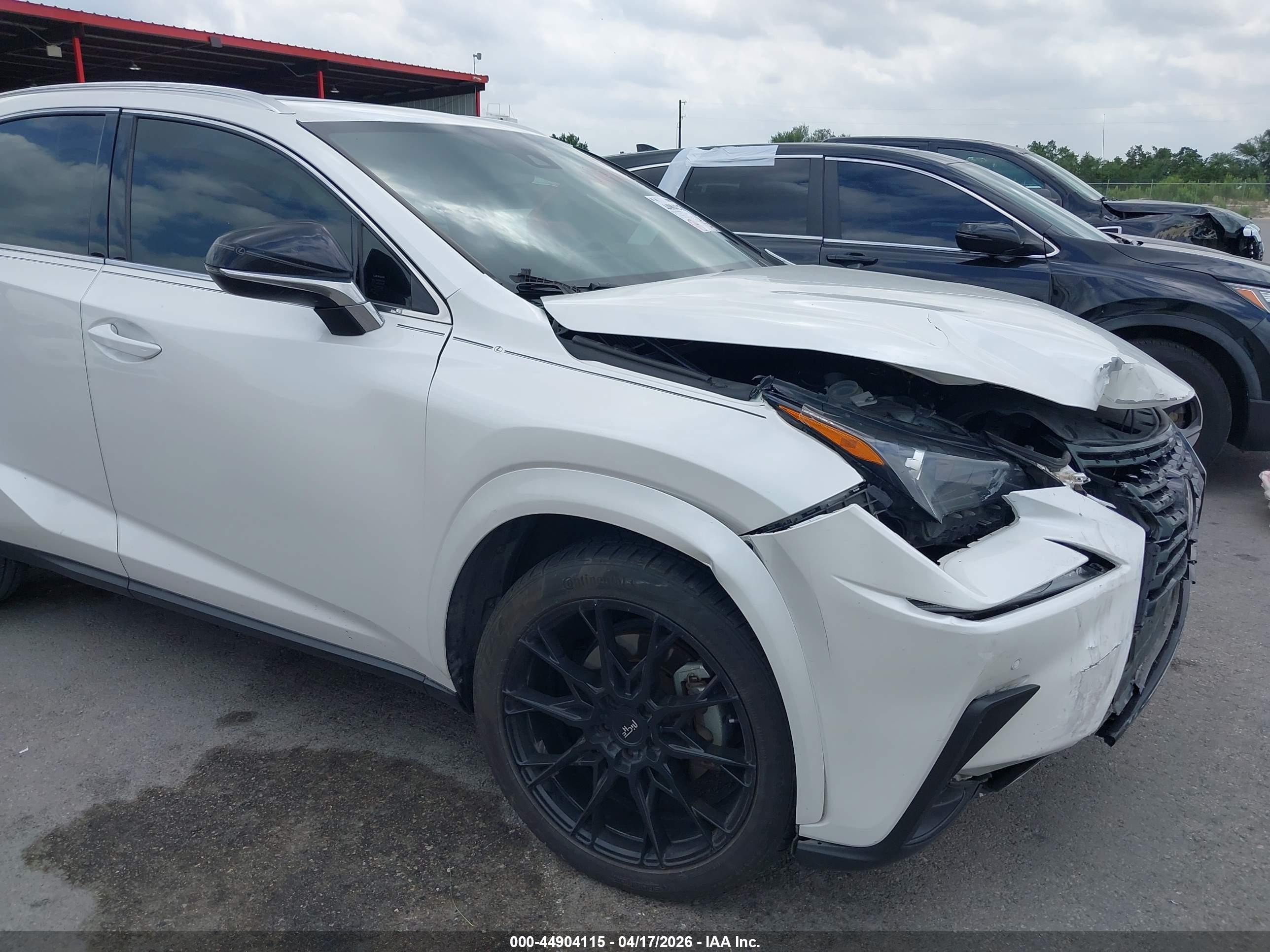2020 Lexus Nx 300 White vin: JTJGARBZ9L2170603