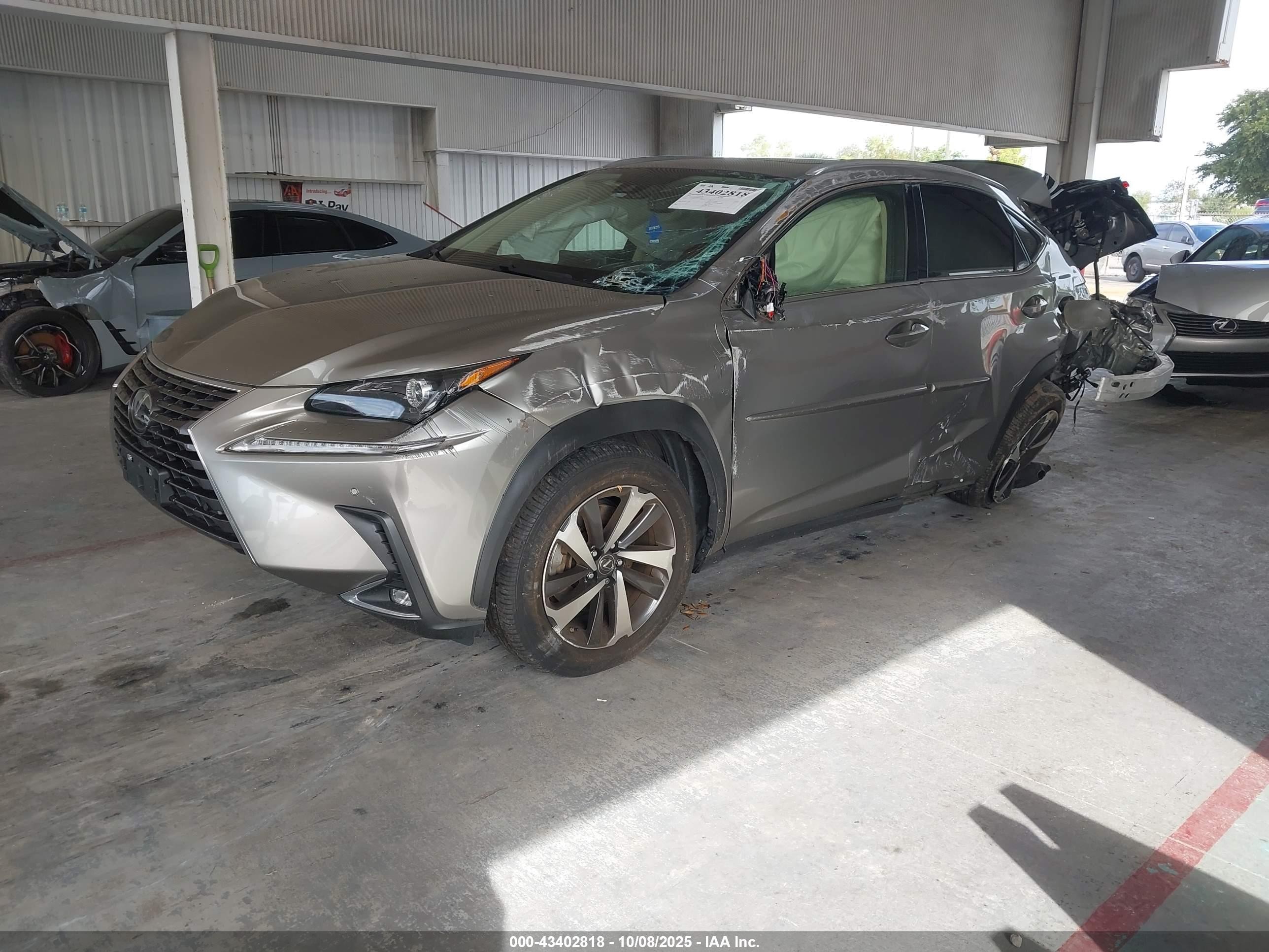 2021 Lexus Nx 300   Champagne vin: JTJGARDZ2M5031216