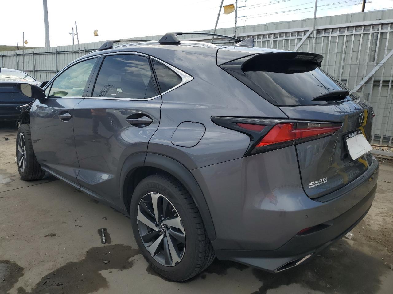 2020 Lexus Nx 300 Угольный vin: JTJGARDZ5L5001657