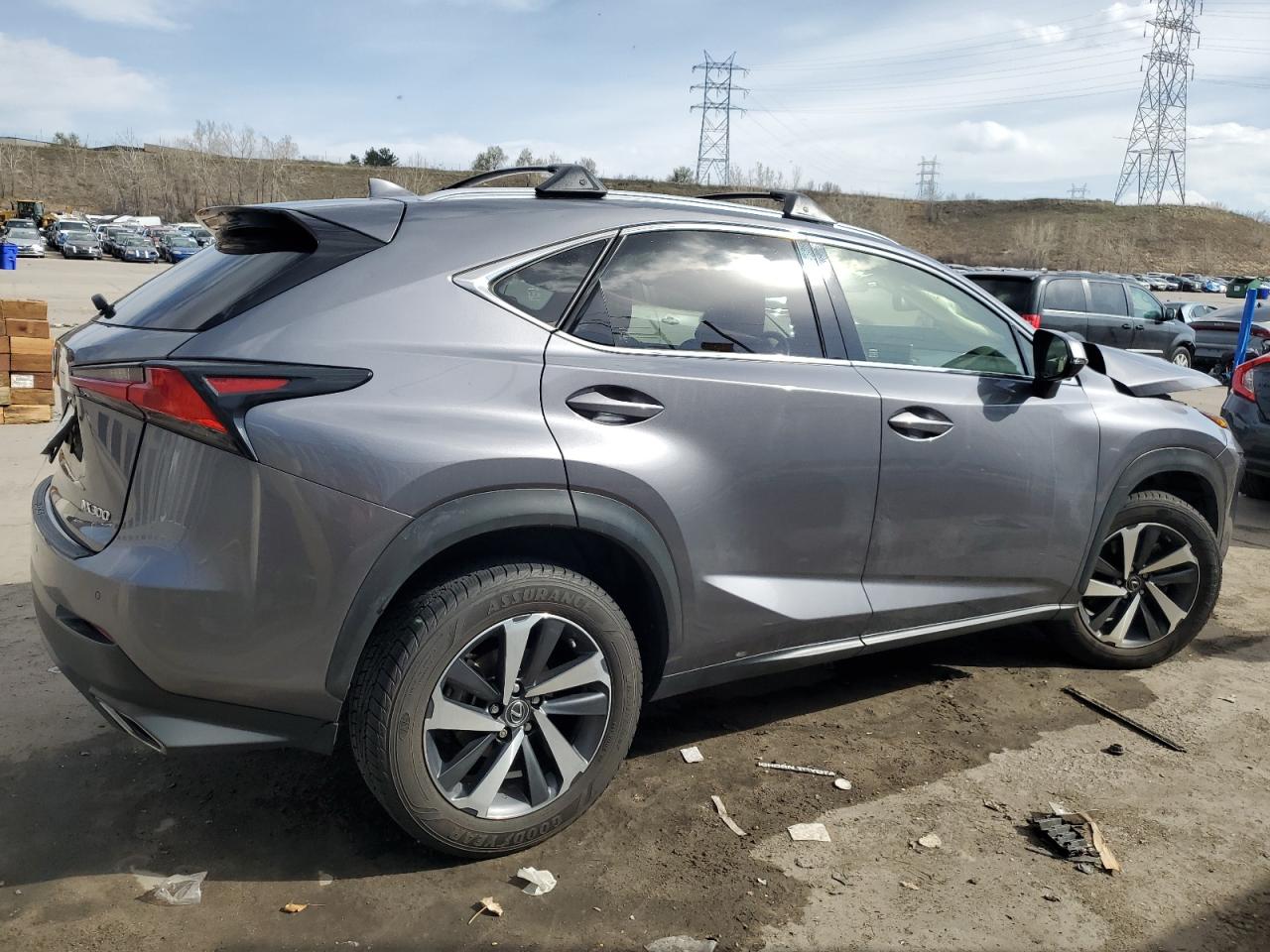 2020 Lexus Nx 300 Угольный vin: JTJGARDZ5L5001657
