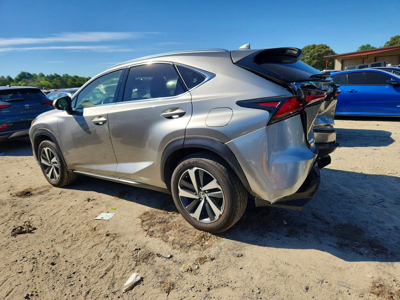 2020 Lexus Nx 300 Gray vin: JTJGARDZ5L5013467