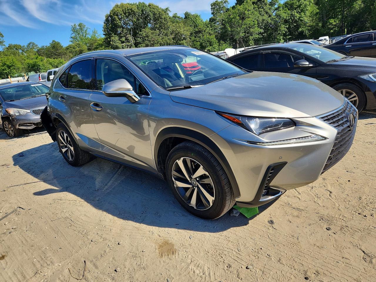 2020 Lexus Nx 300 Gray vin: JTJGARDZ5L5013467