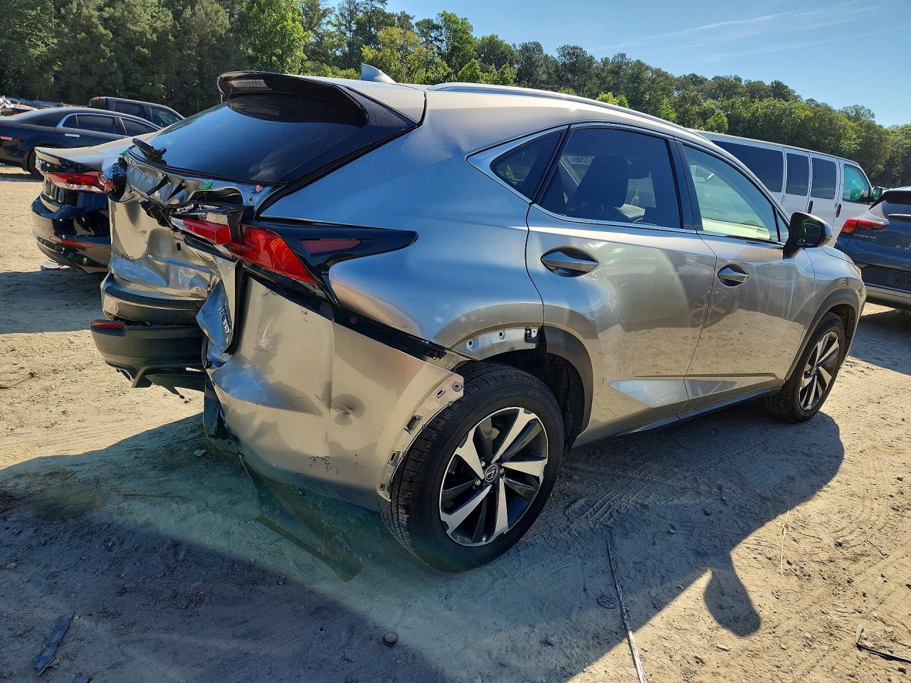 2020 Lexus Nx 300 Gray vin: JTJGARDZ5L5013467