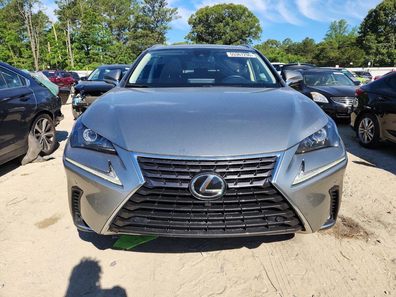 2020 Lexus Nx 300 Gray vin: JTJGARDZ5L5013467