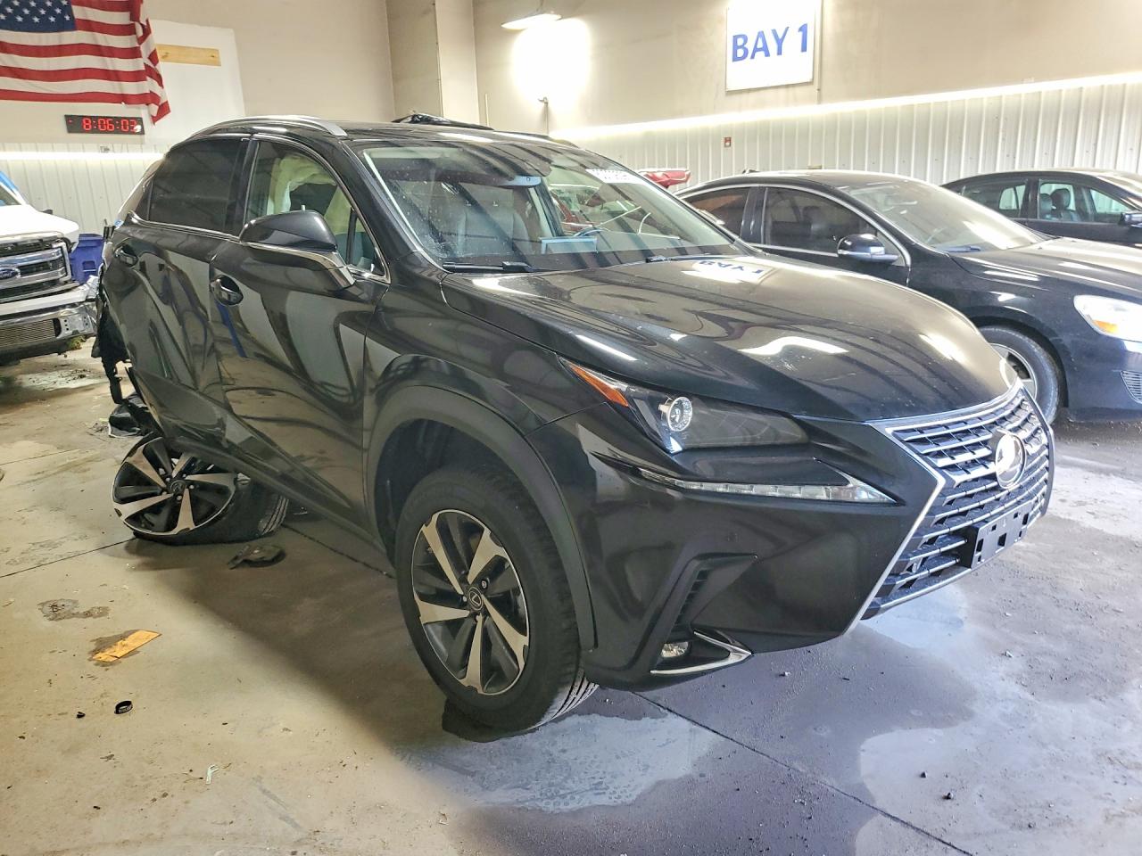 2020 Lexus Nx 300 Black vin: JTJGARDZ7L5001692