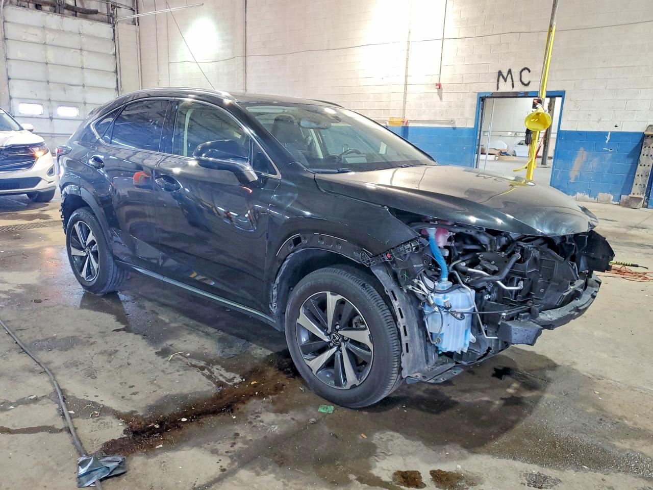 2021 Lexus Nx 300 Base Black vin: JTJGARDZ9M2252183