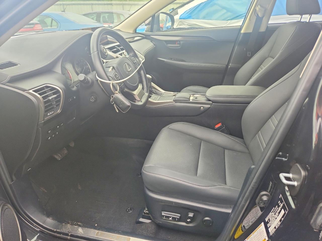 2021 Lexus Nx 300 Base Black vin: JTJGARDZ9M2252183
